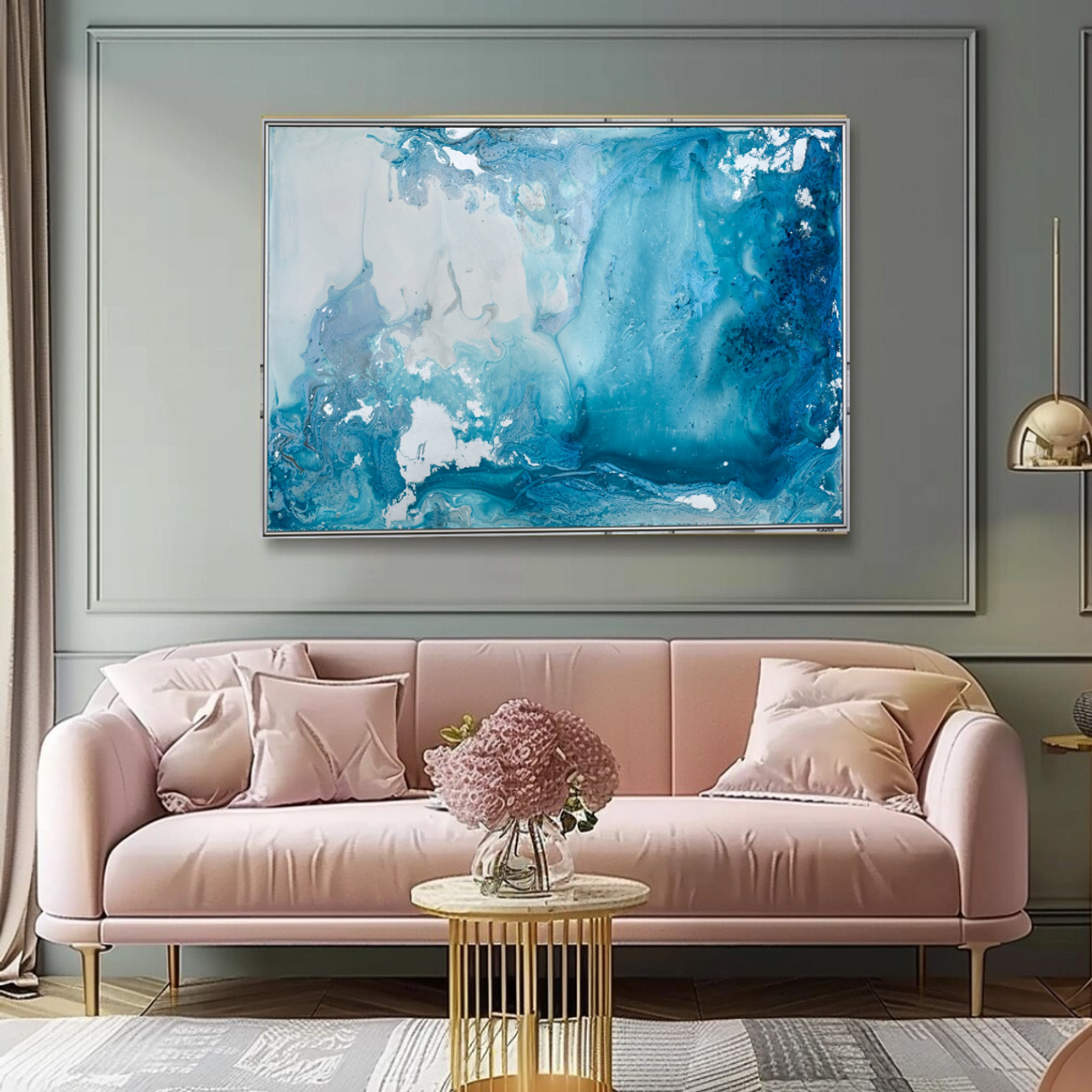 МОРЕ / 90*40 см. Купить premium art, интерьерные картины в интернет-магазине MONA