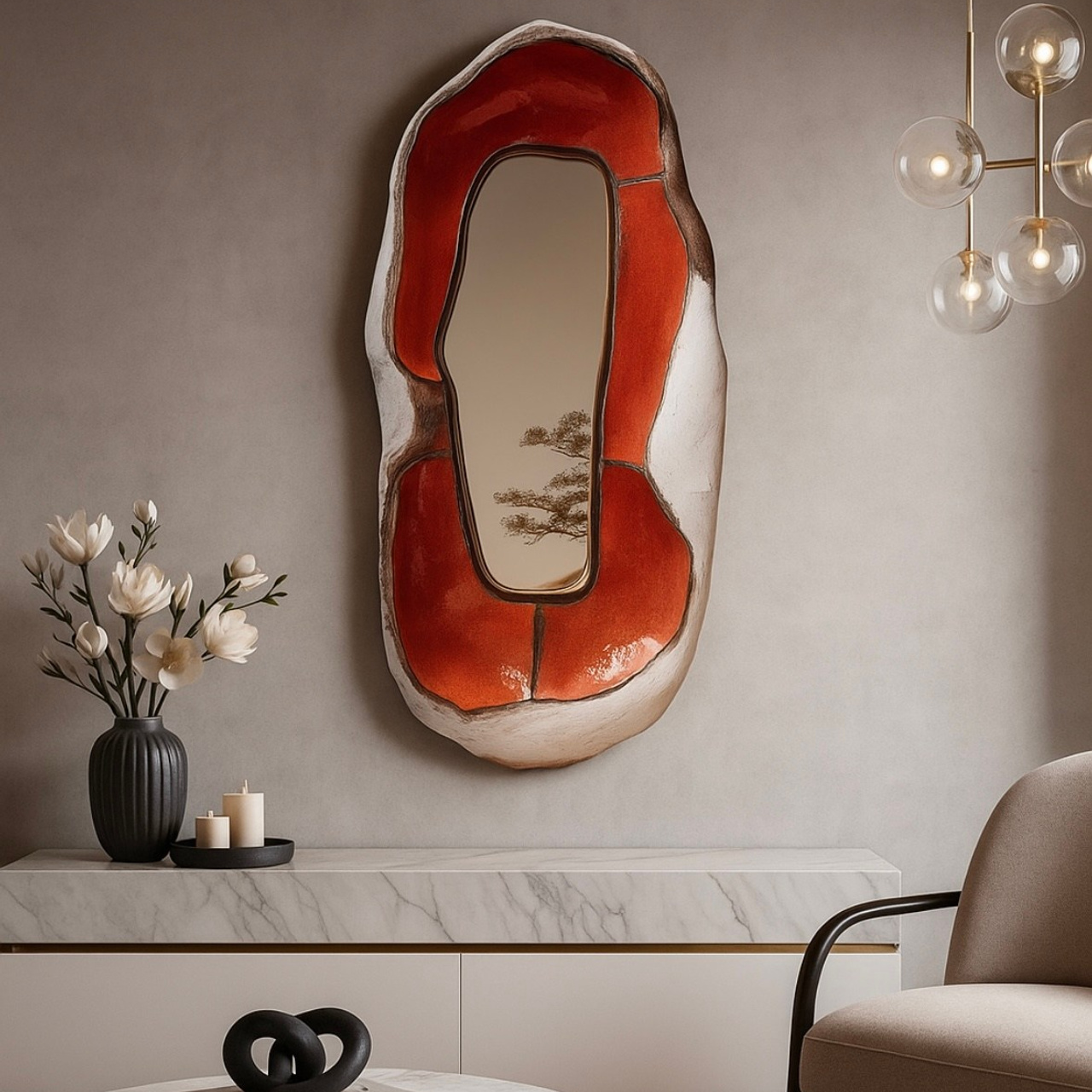 «AMELI» 200*100 см 100 000 RUB. Купить premium art, интерьерные картины в интернет-магазине MONA