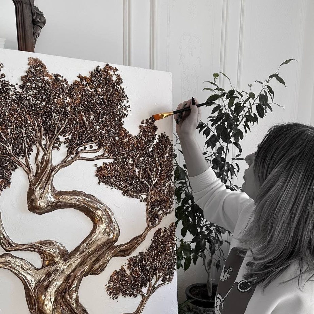 СОСНА БОНСАЙ 36.000 RUB. Купить premium art, интерьерные картины в интернет-магазине MONA