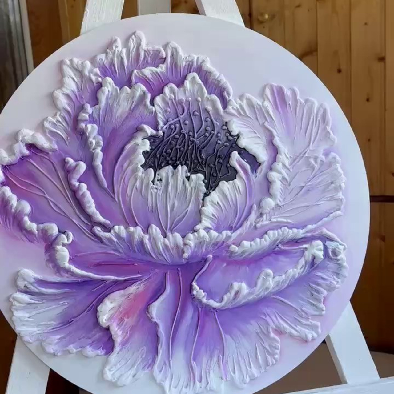 «Pion Purple» за 60 евро. Купить premium art, интерьерные картины в интернет-магазине MONA