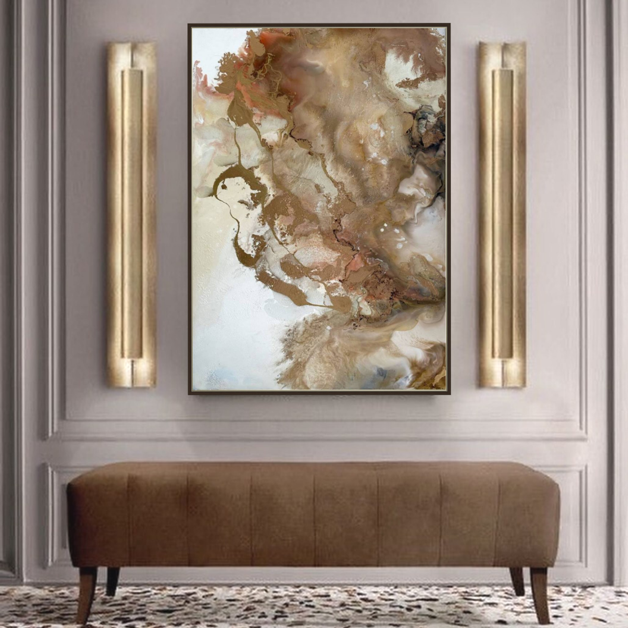 ФЕНИКС 100×70см. Купить premium art, интерьерные картины в интернет-магазине MONA