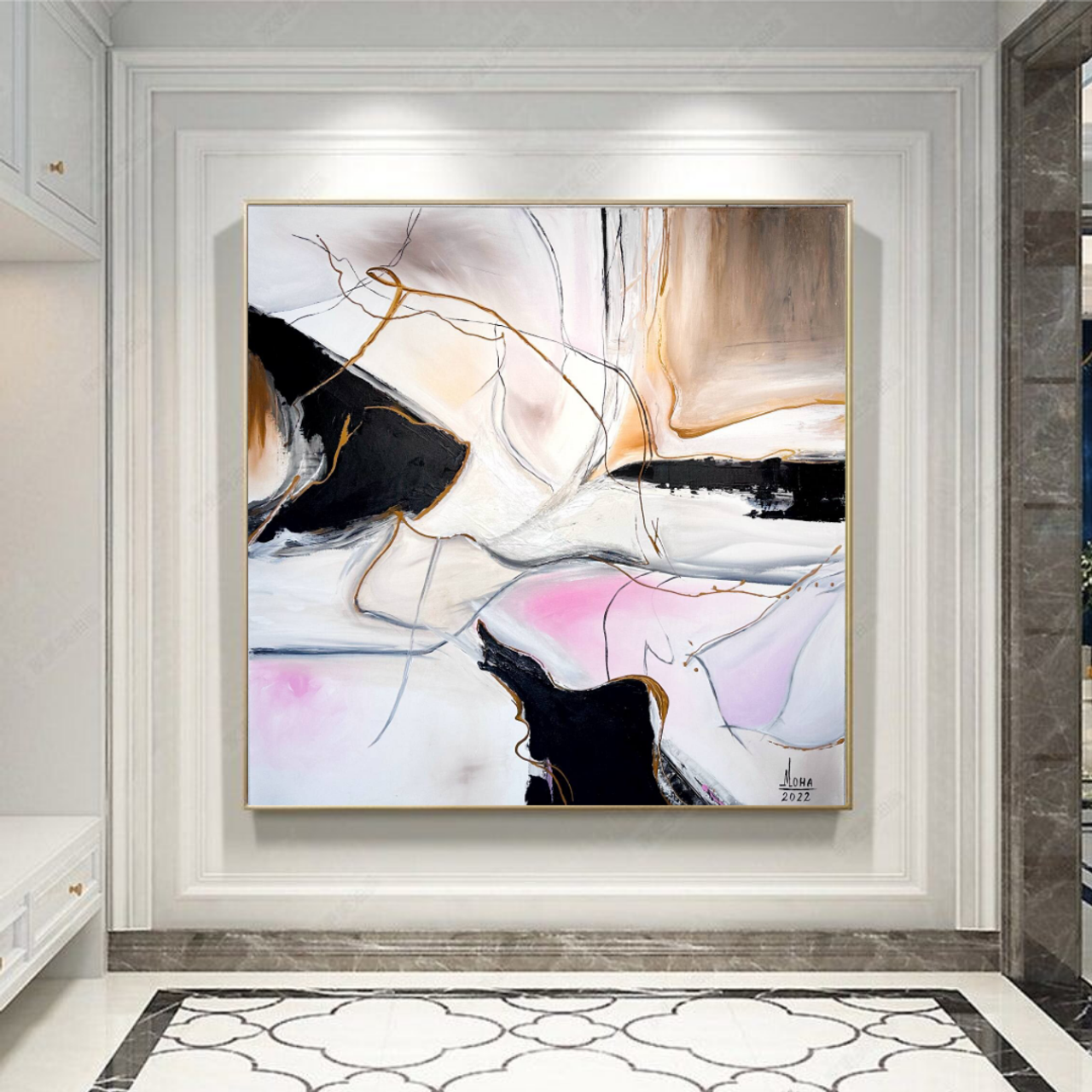 СИЛУЭТЫ 54.900 RUB. Купить premium art, интерьерные картины в интернет-магазине MONA