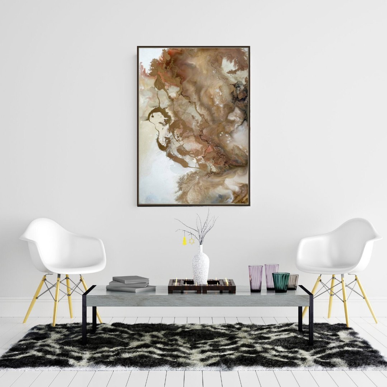 ФЕНИКС 100×70см. Купить premium art, интерьерные картины в интернет-магазине MONA