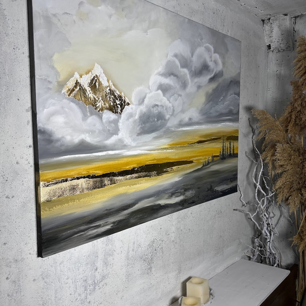 Эксклюзивная картина на заказ– вдохновение в искусстве Картина для спальни– гармония в интерьере Настенное панно– авторская работа с поталью. Купить premium art, интерьерные картины в интернет-магазине MONA