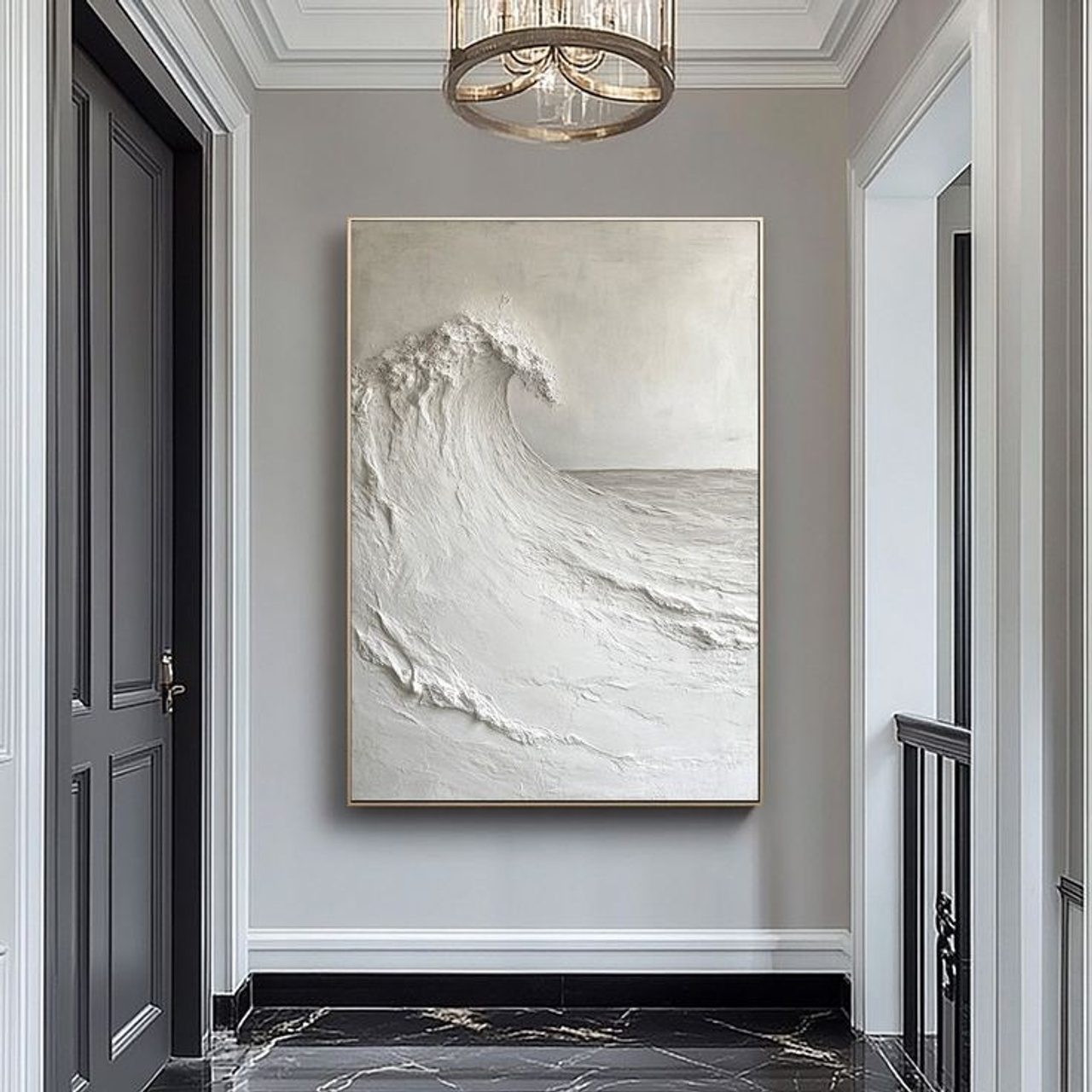 ВОЛНА 67.000 RUB. Купить premium art, интерьерные картины в интернет-магазине MONA