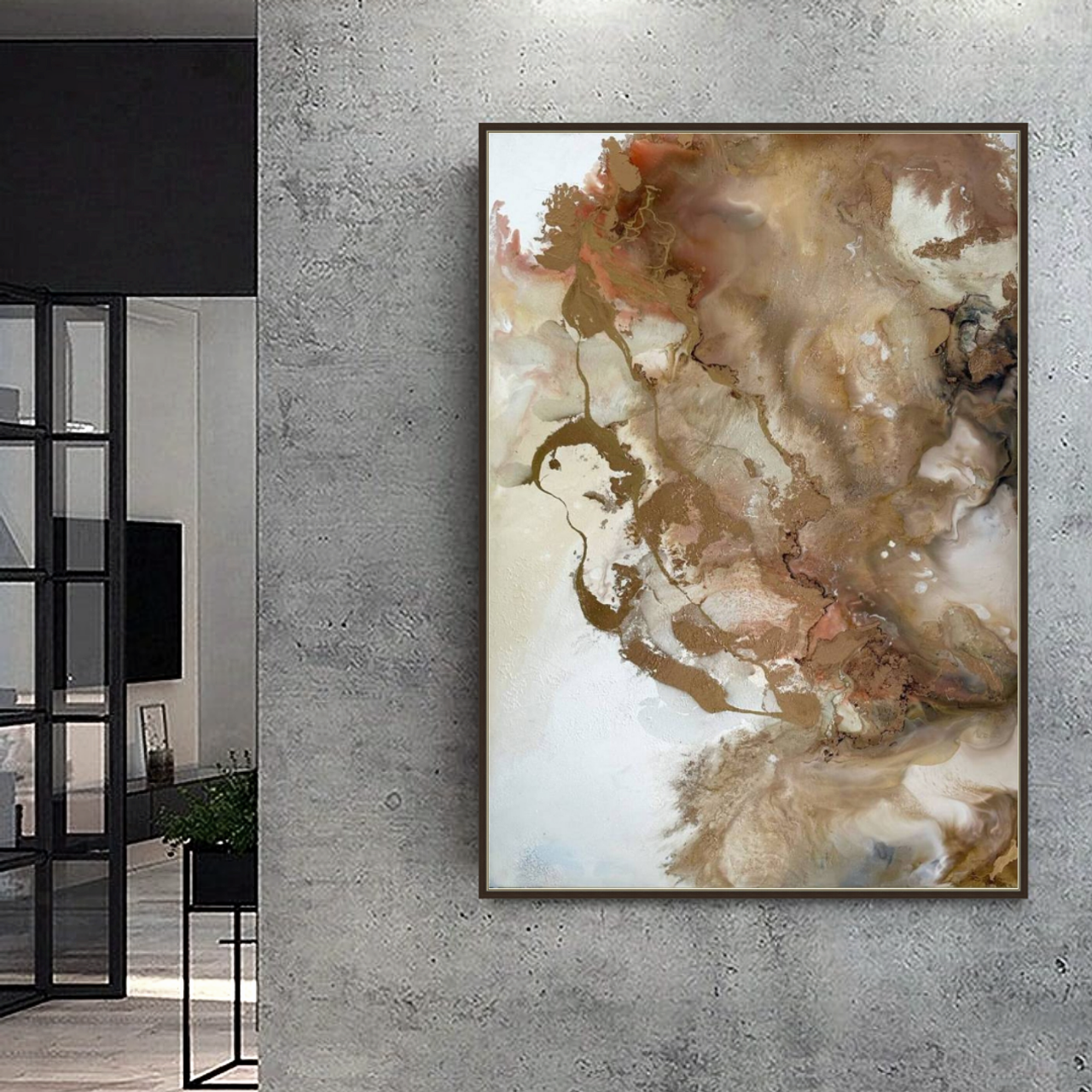 ФЕНИКС 100×70см. Купить premium art, интерьерные картины в интернет-магазине MONA