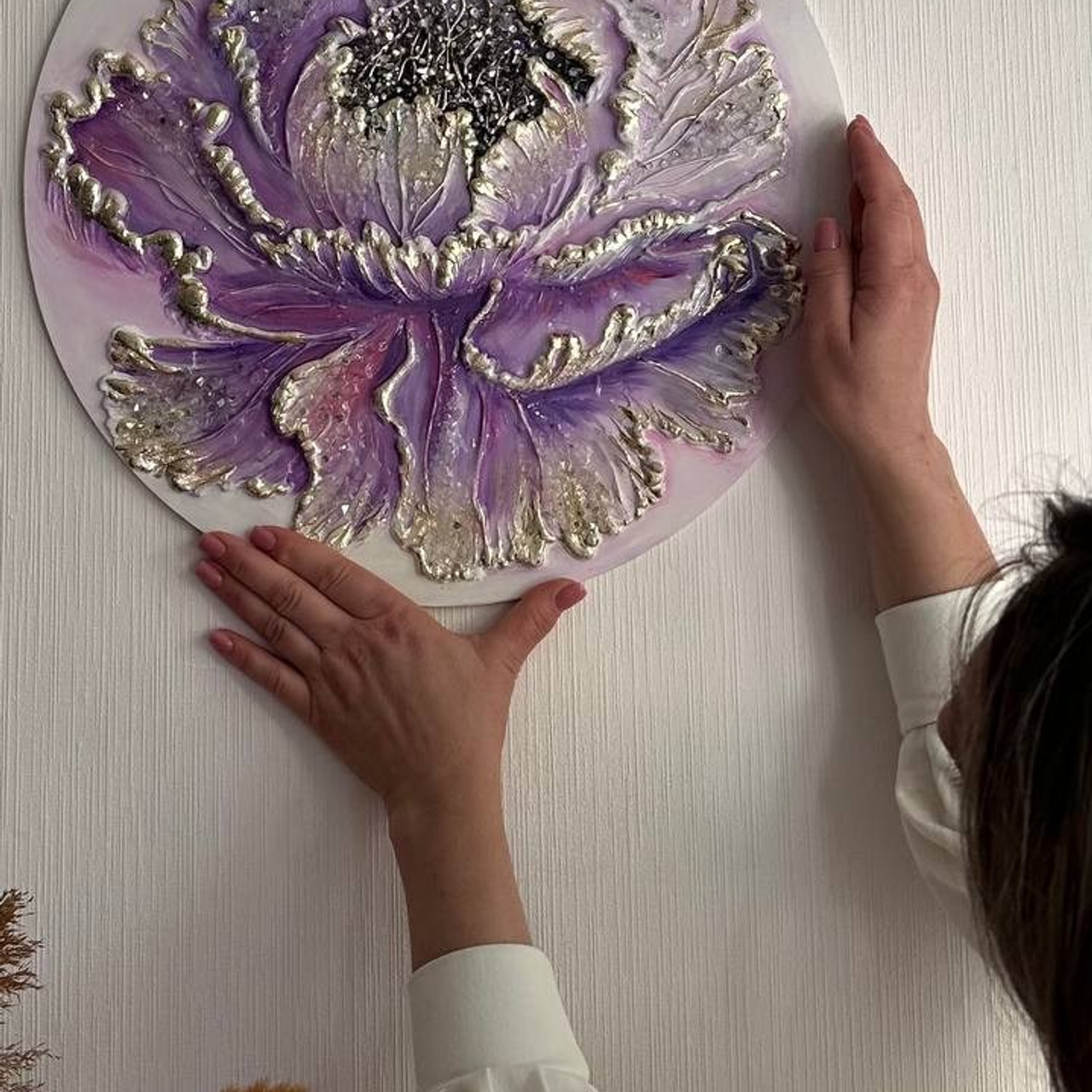 «Pion Purple» за 60 евро. Купить premium art, интерьерные картины в интернет-магазине MONA