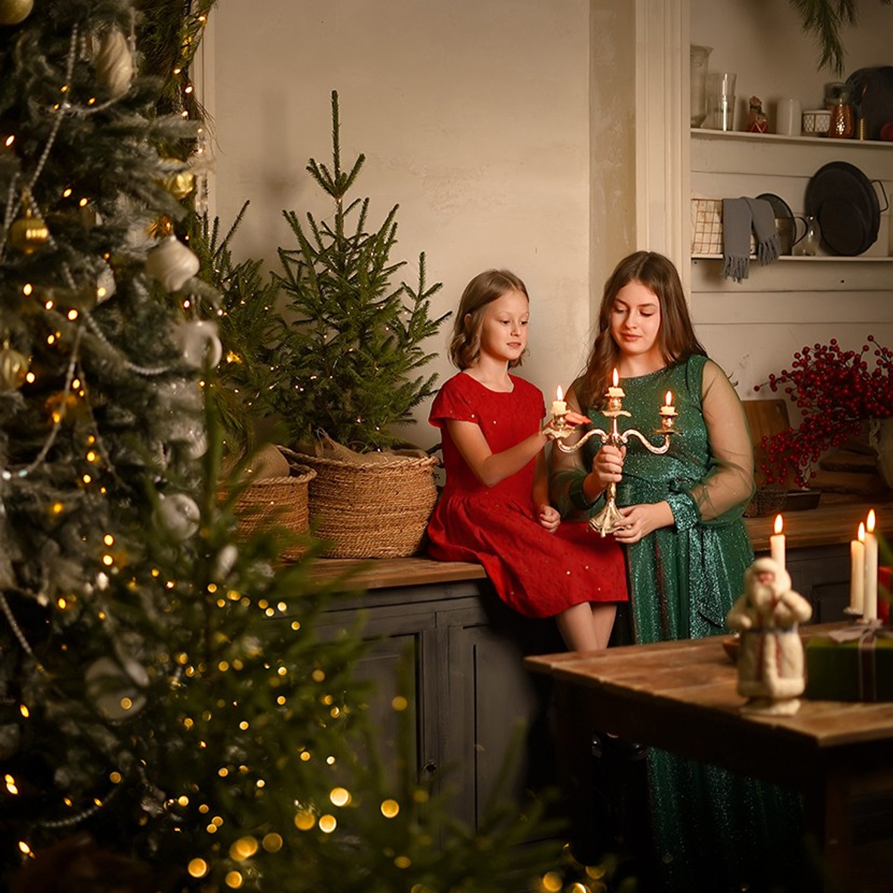 Новогодние съёмки. Фотограф Татьяна Митрофанова