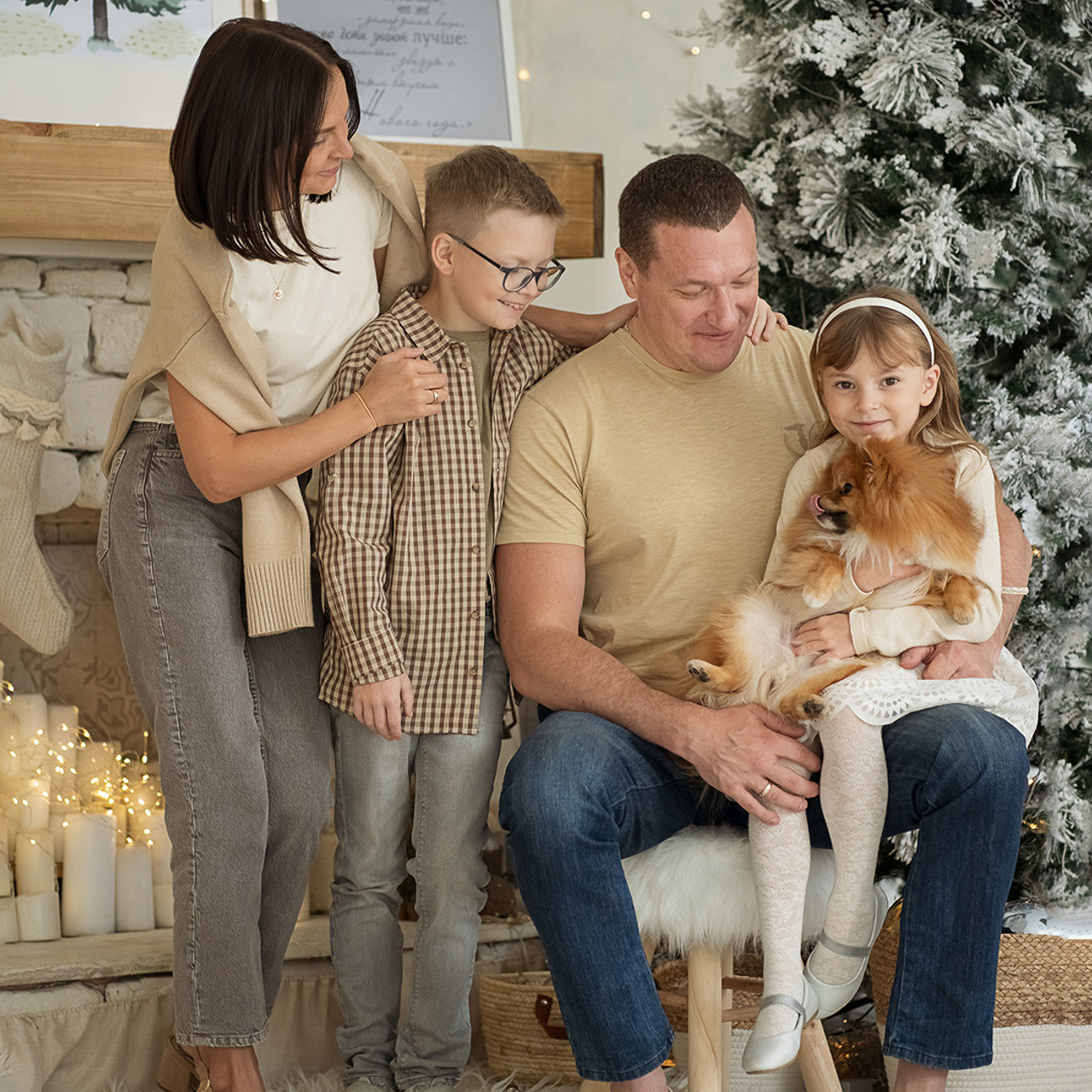 Новогодние съёмки. Фотограф Татьяна Митрофанова