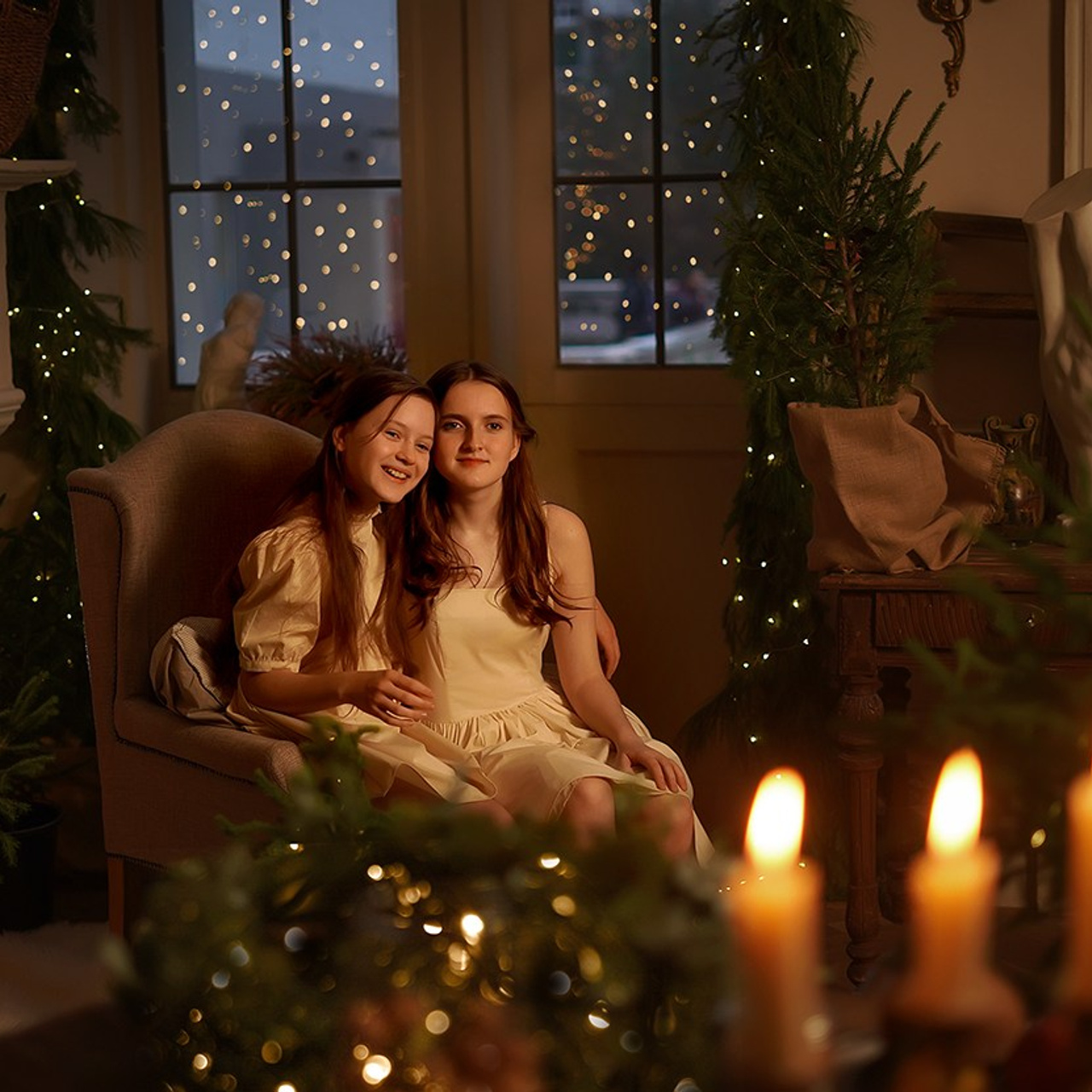 Новогодние съёмки. Фотограф Татьяна Митрофанова