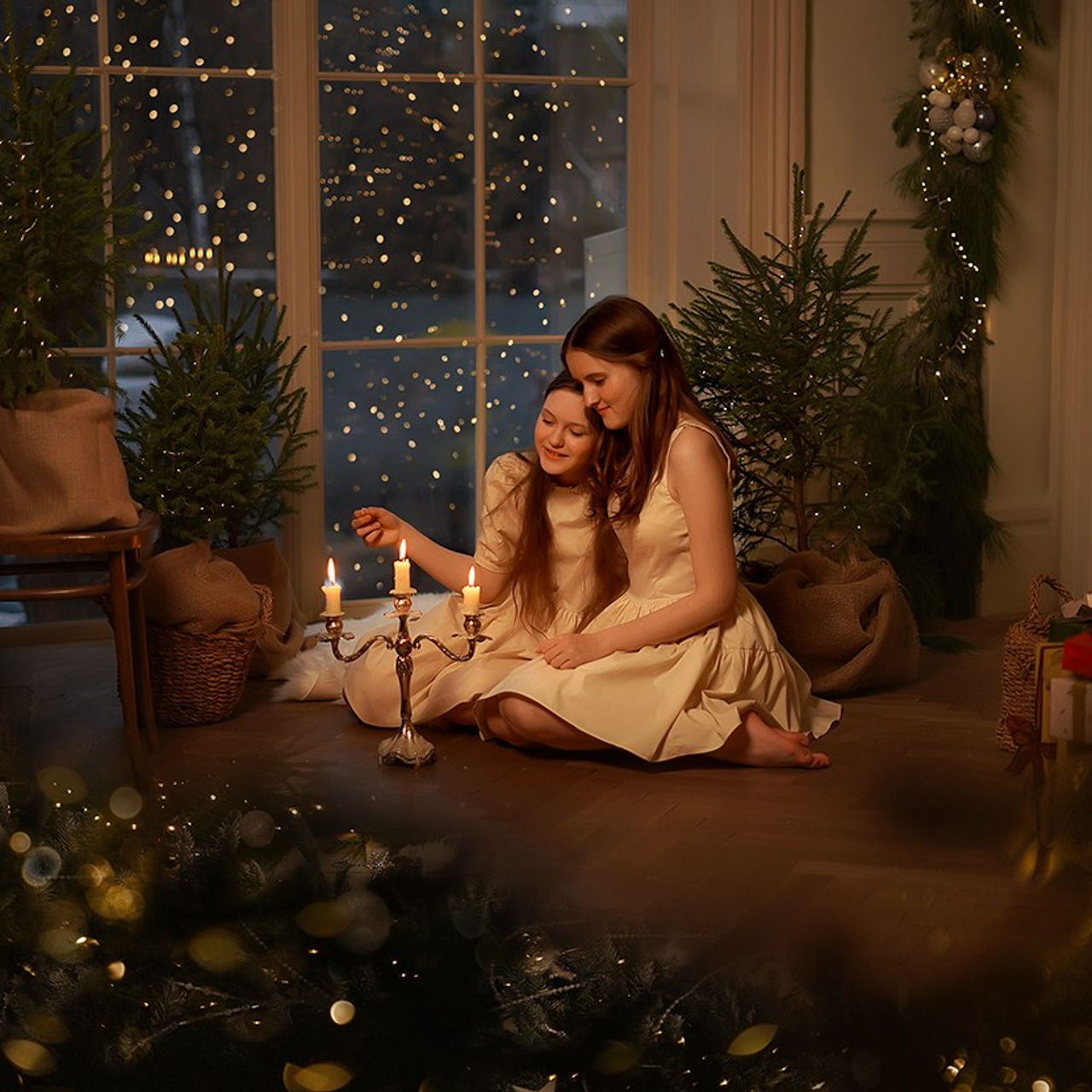 Новогодние съёмки. Фотограф Татьяна Митрофанова