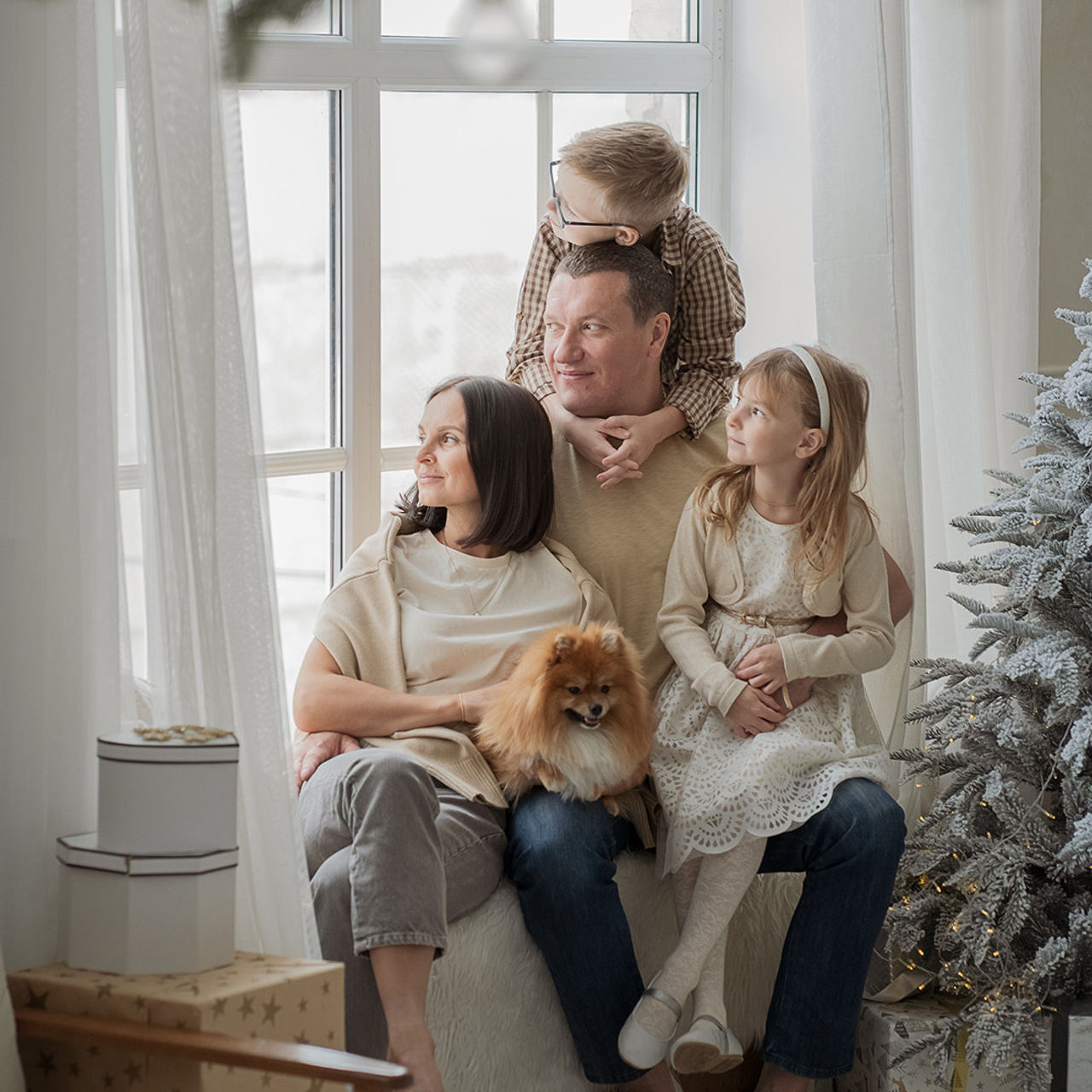 Новогодние съёмки. Фотограф Татьяна Митрофанова