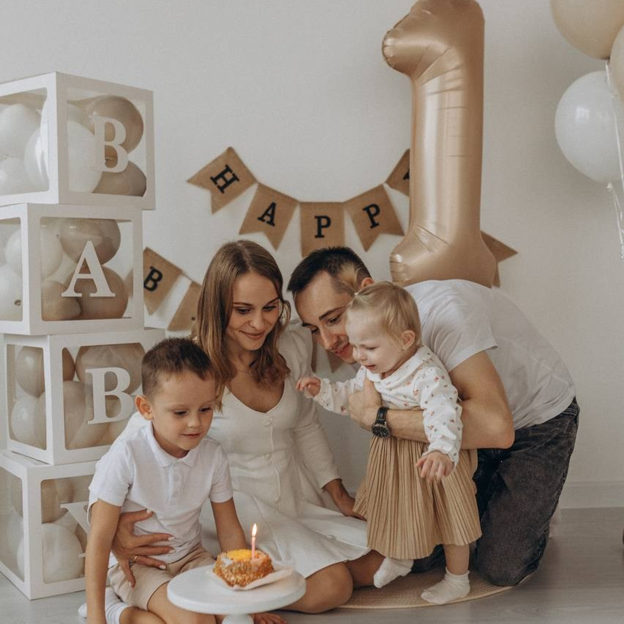 Фотосессия годика в Мытищах