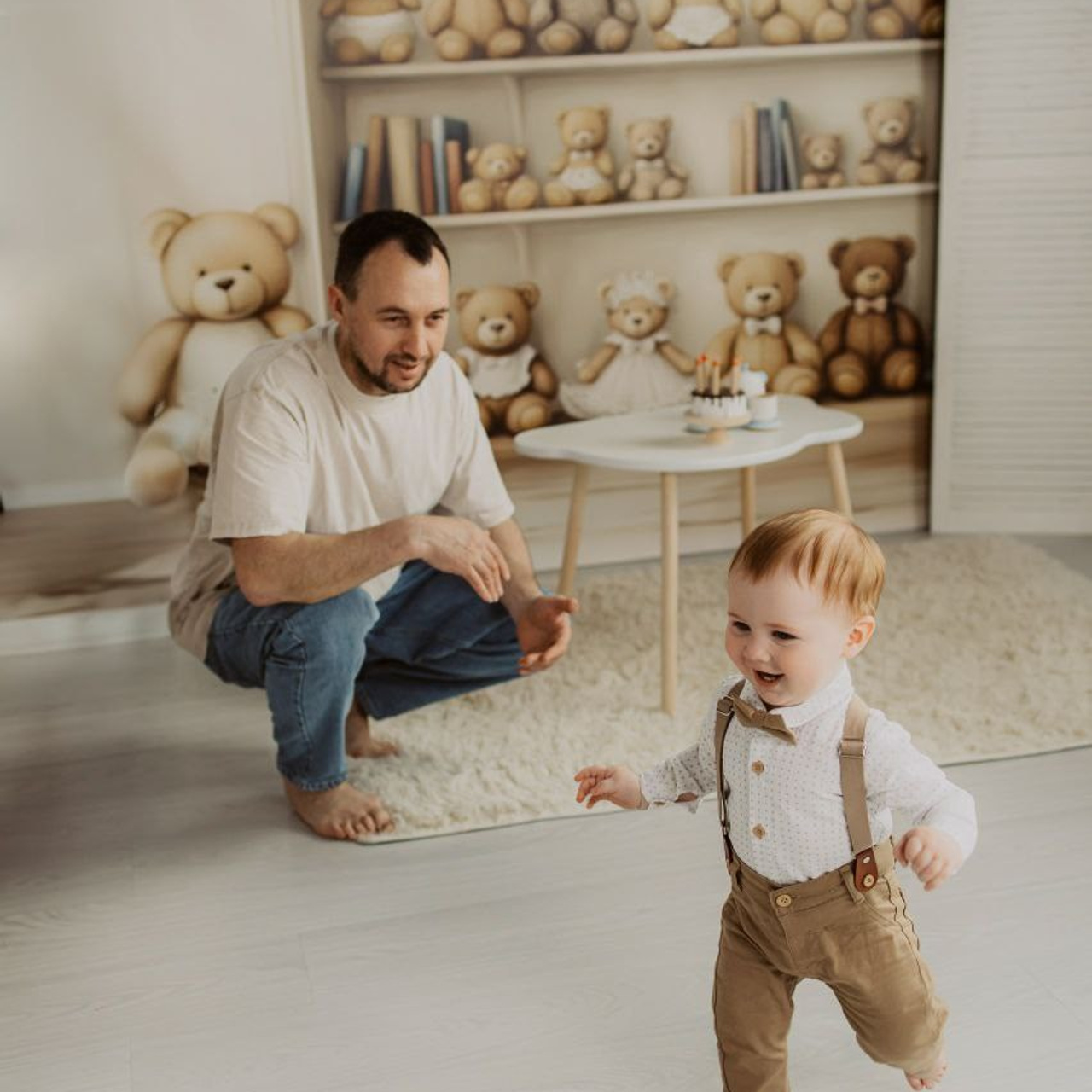 Детская фотосессия. Фотосессия на годик. Годовасие. Фотостудия «Птичка» Мытищи,