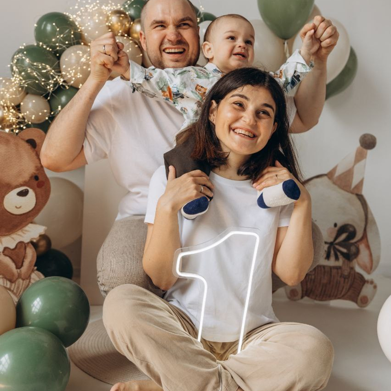 Детская фотосессия. Фотосессия на годик. Годовасие. Фотостудия «Птичка» Мытищи,