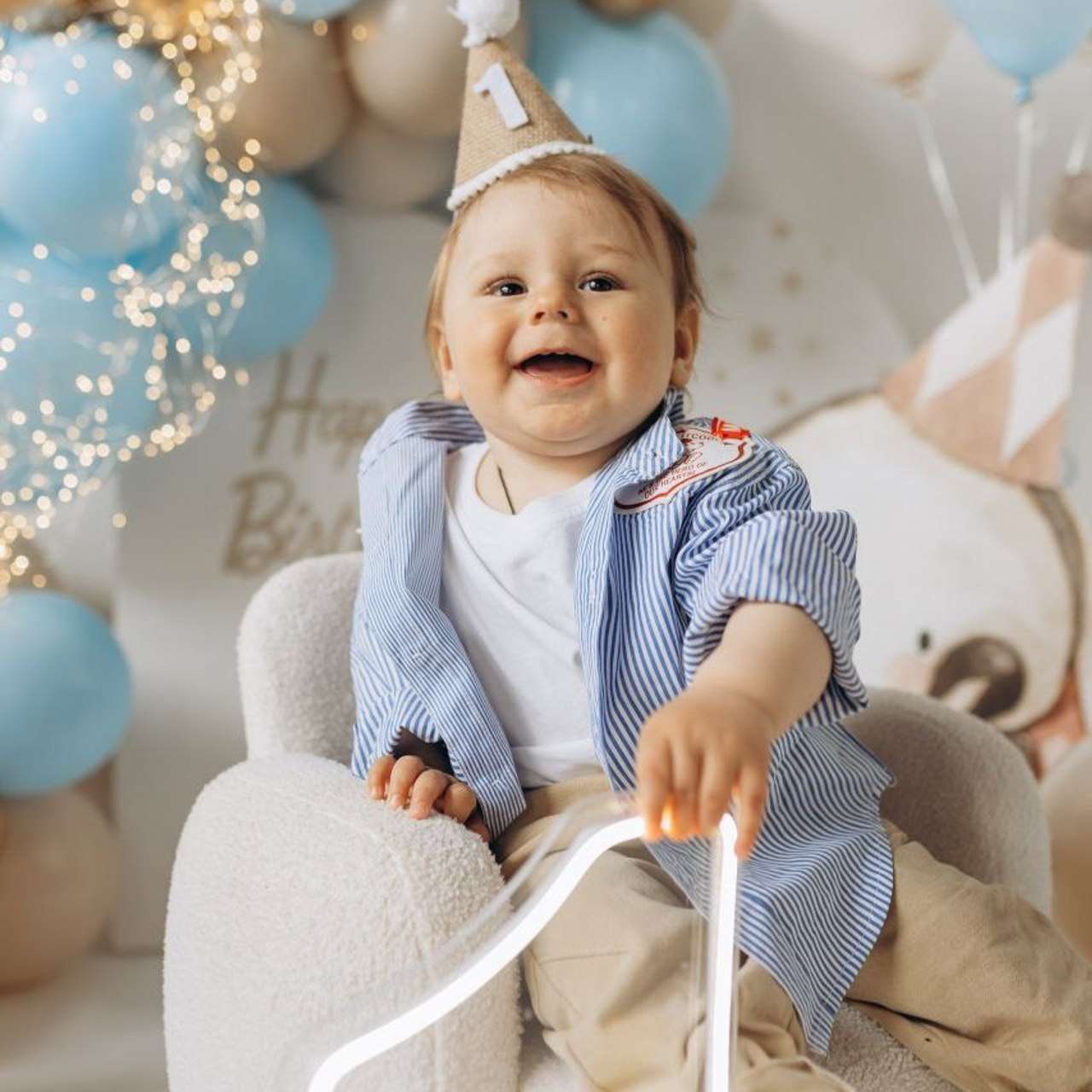 Детская фотосессия. Фотосессия на годик. Годовасие. Фотостудия «Птичка» Мытищи,