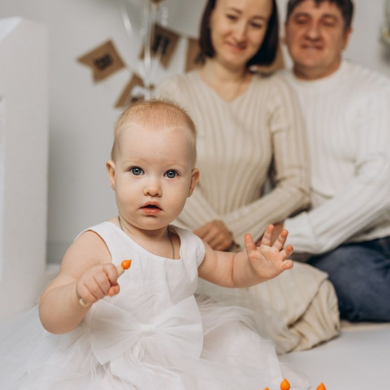 Детская фотосессия. Фотосессия на годик. Годовасие. Фотостудия «Птичка» Мытищи,