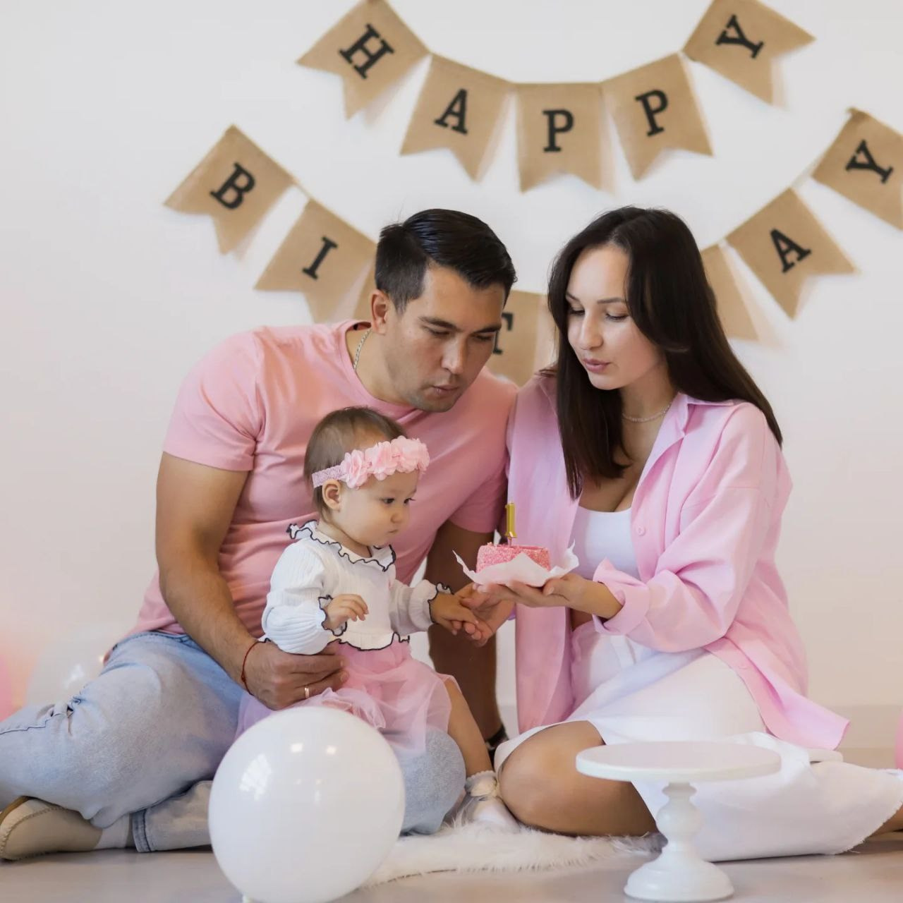 Детская фотосессия. Фотосессия на годик. Годовасие. Фотостудия «Птичка» Мытищи,