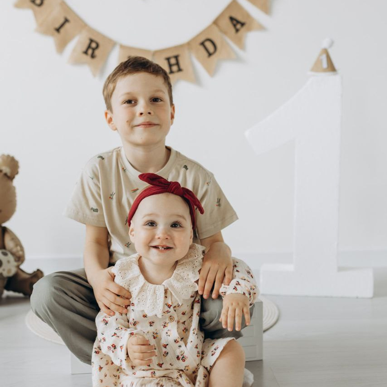 Детская фотосессия. Фотосессия на годик. Годовасие. Фотостудия «Птичка» Мытищи,