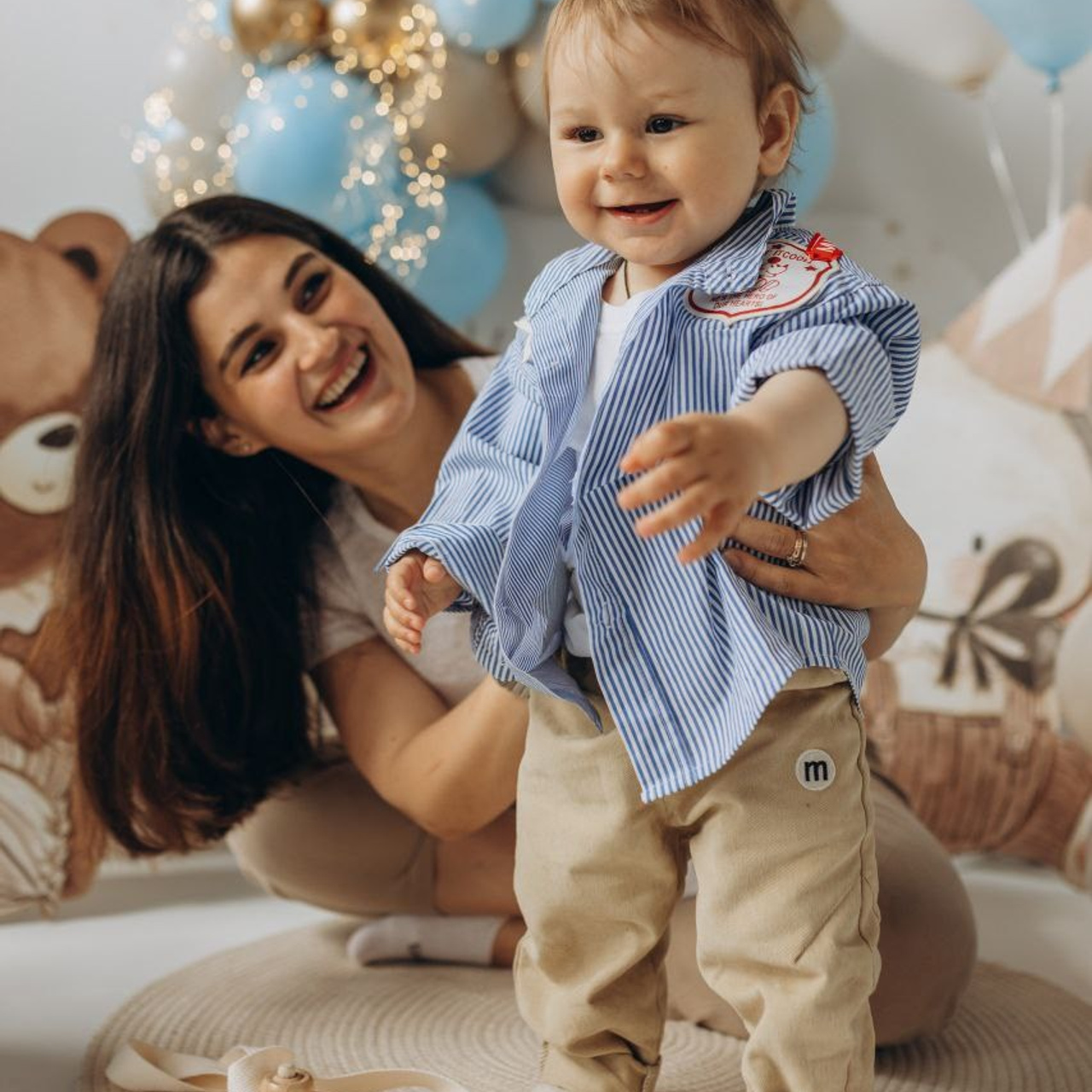 Детская фотосессия. Фотосессия на годик. Годовасие. Фотостудия «Птичка» Мытищи,