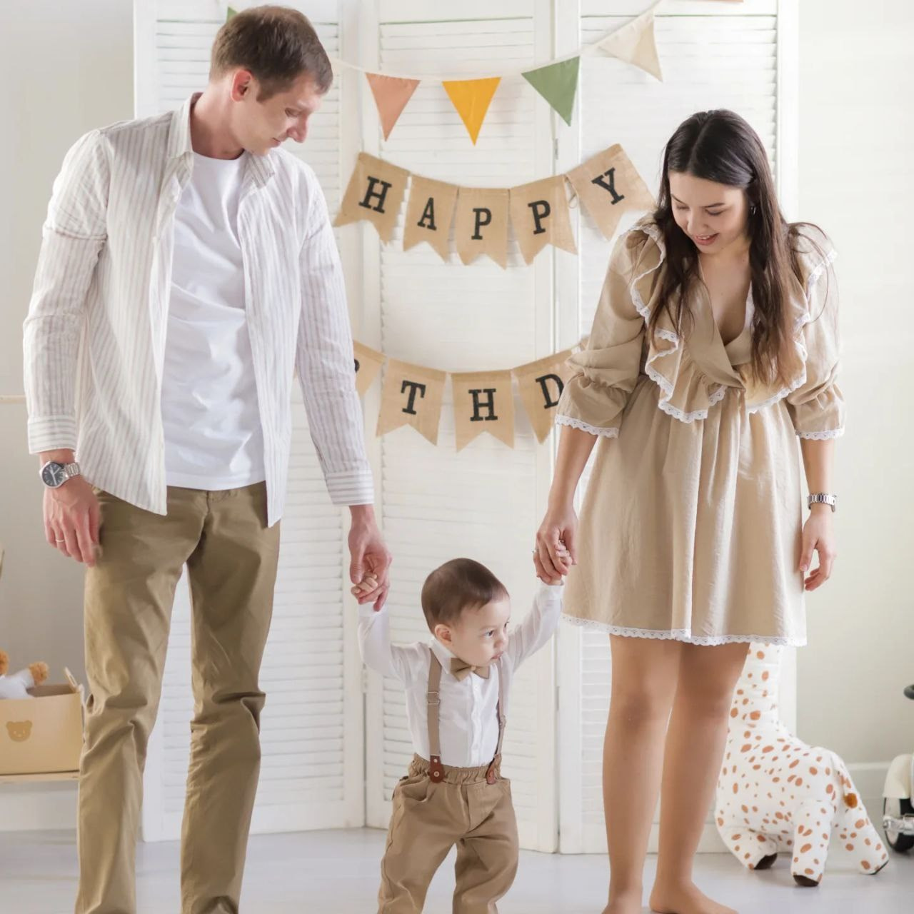 Детская фотосессия. Фотосессия на годик. Годовасие. Фотостудия «Птичка» Мытищи,