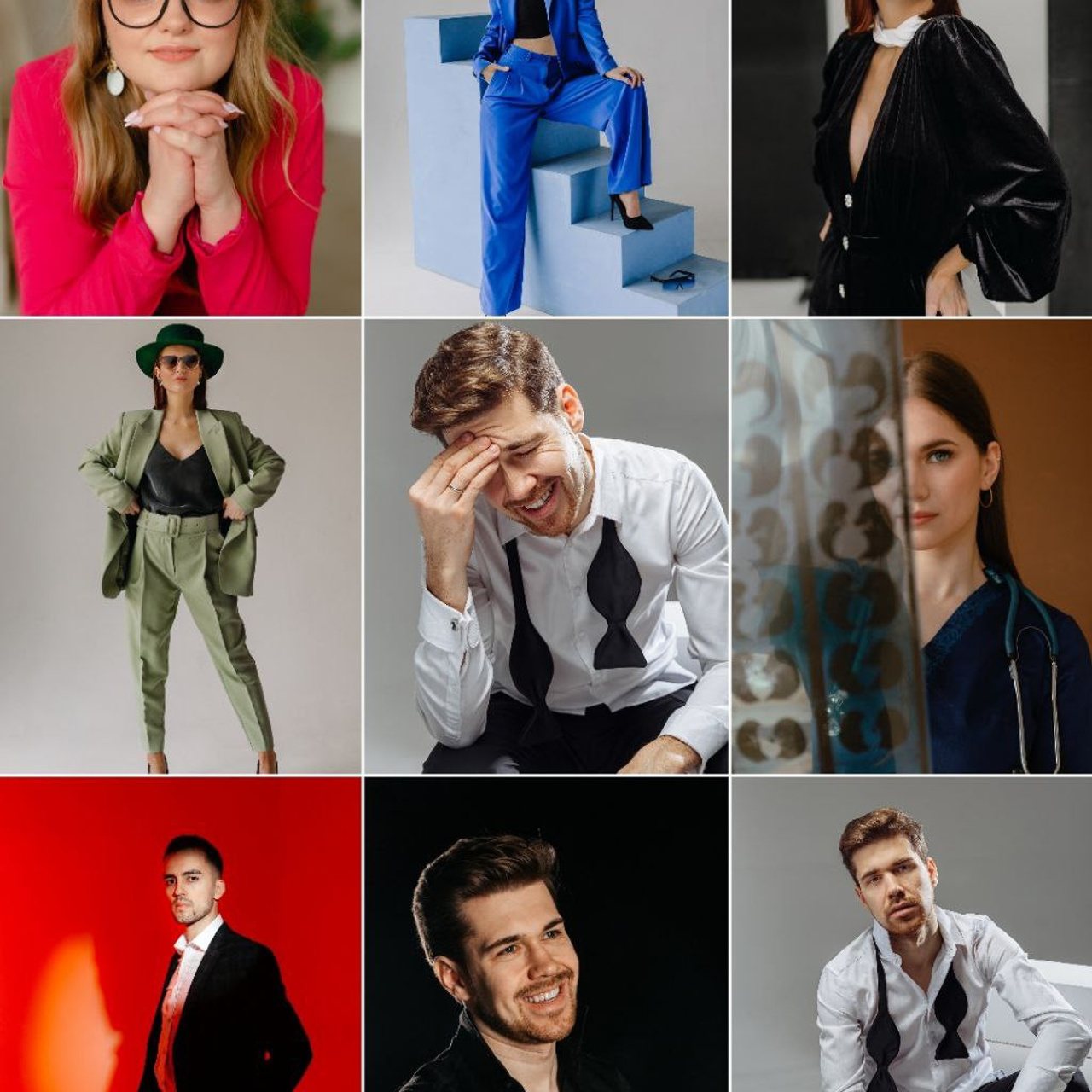 Бизнес портреты, контент