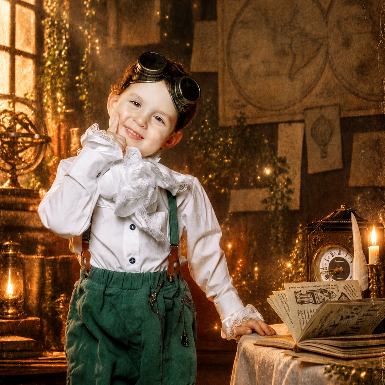 Детская фотосессия в костюмах. Фотограф Надежда Сухомлина