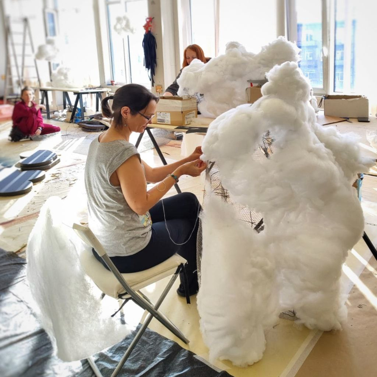 Декорации для оперы «Так поступают все женщины?» | Нижегородский театр оперы и балета. История занавеса. Превращаем идею в технологию