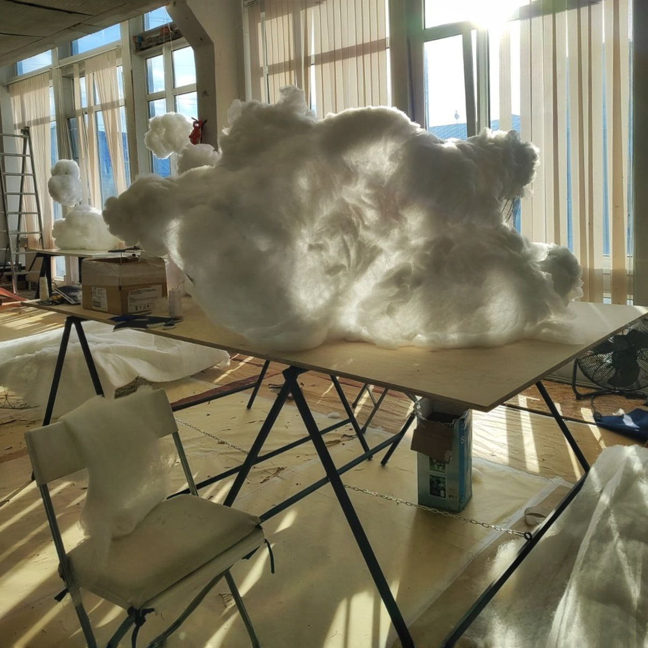 Декорации для оперы «Так поступают все женщины?» | Нижегородский театр оперы и балета. История занавеса. Превращаем идею в технологию