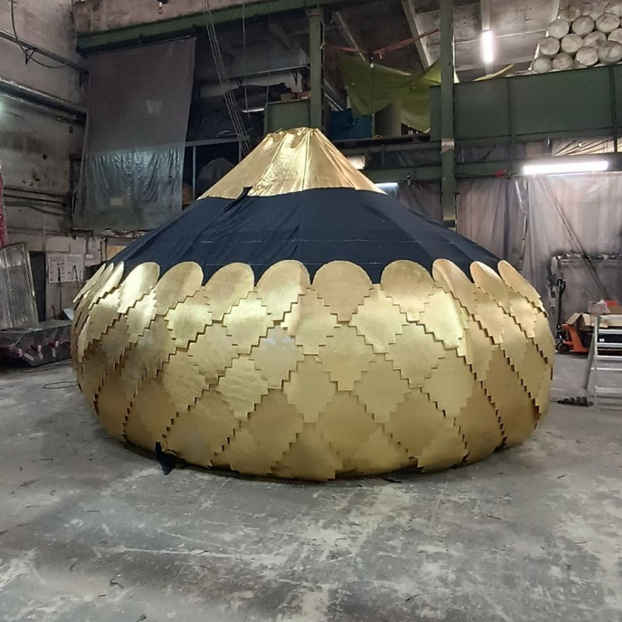 Декорации для оперы «Опричник» | НОВАТ. История занавеса. Превращаем идею в технологию