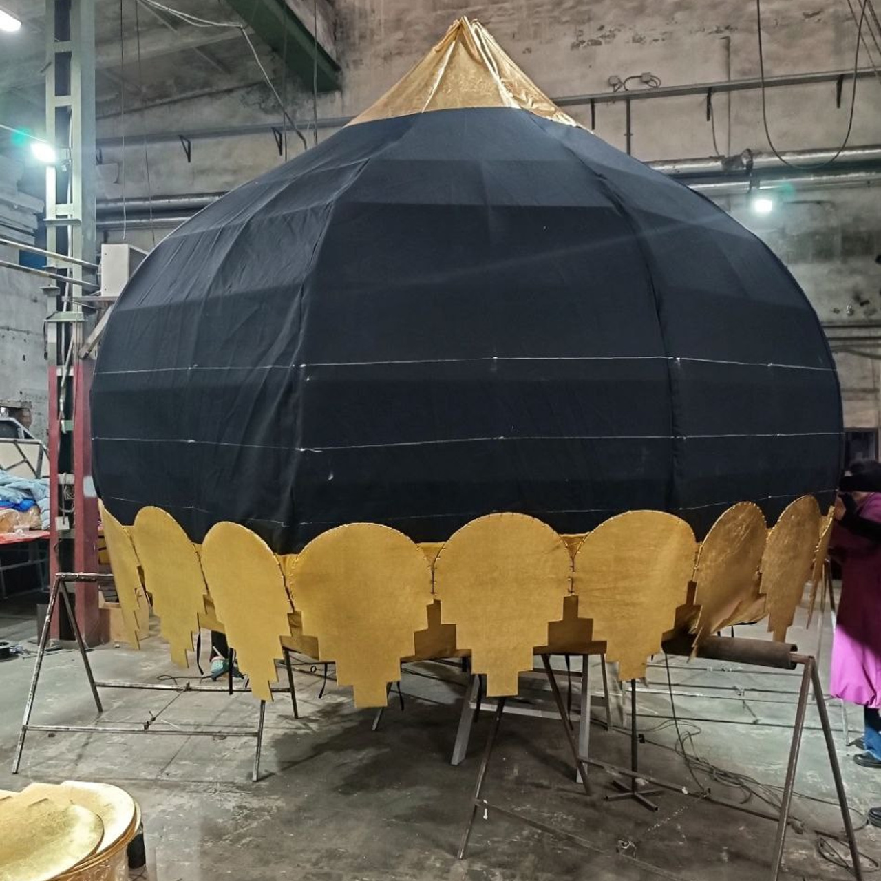 Декорации для оперы «Опричник» | НОВАТ. История занавеса. Превращаем идею в технологию