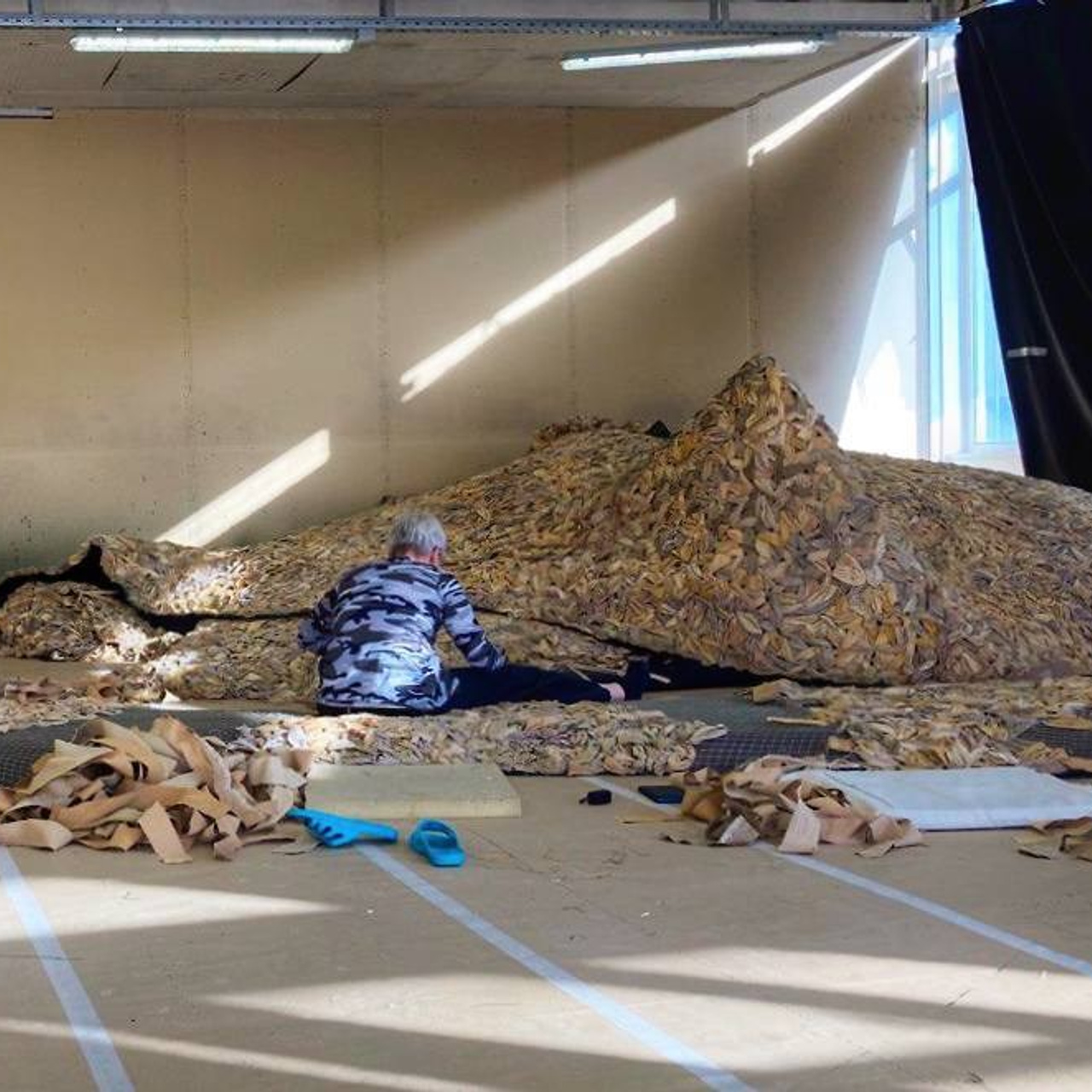 Декорации для спектакля «Лес» | МХАТ им. Горького. История занавеса. Превращаем идею в технологию