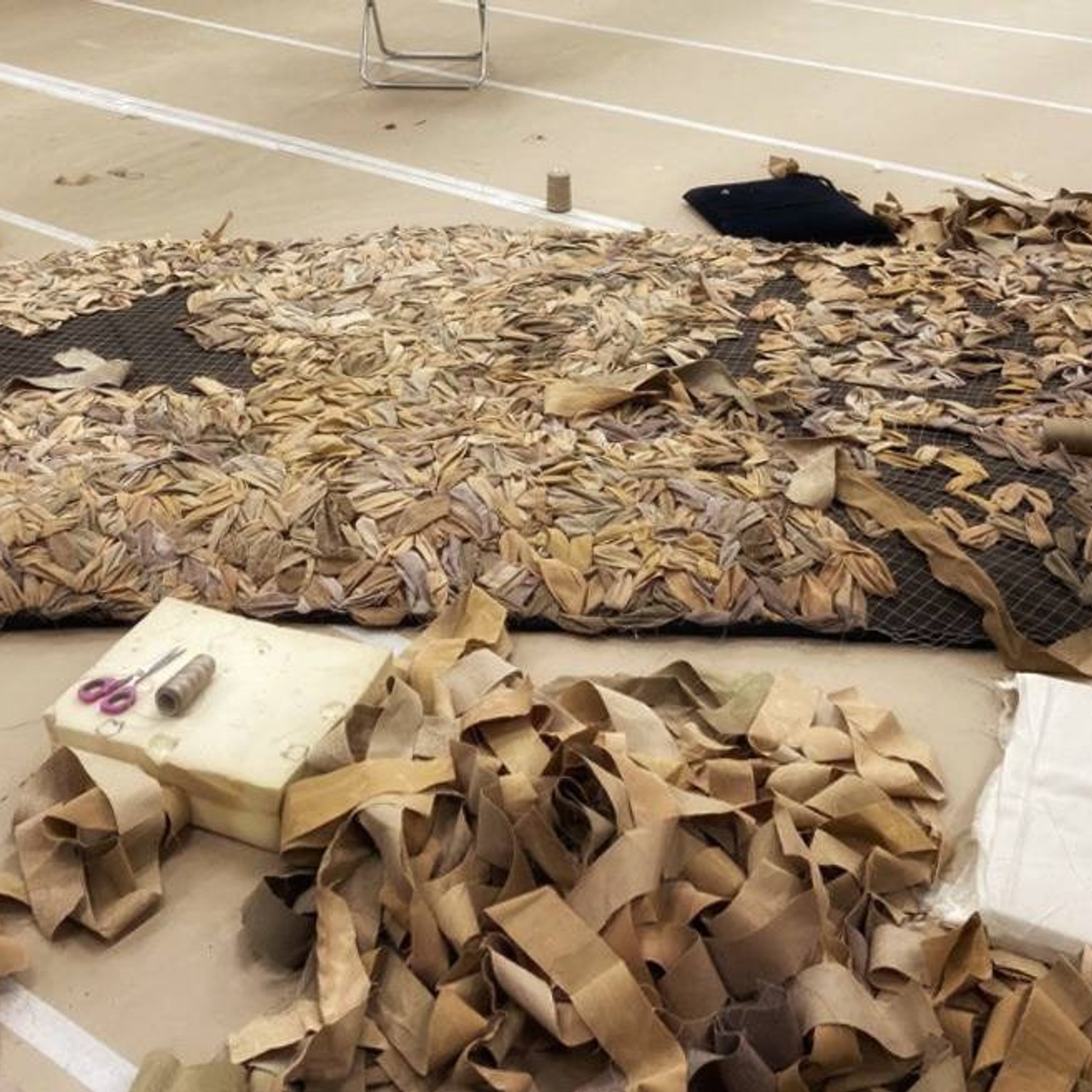 Декорации для спектакля «Лес» | МХАТ им. Горького. История занавеса. Превращаем идею в технологию