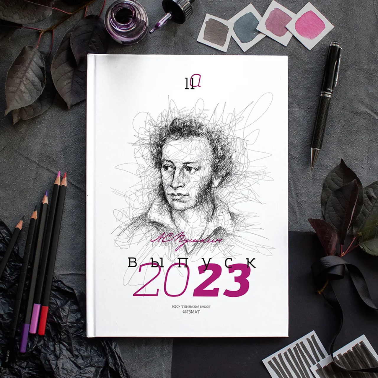 Дизайны выпускных фотоальбомов. Фотограф Андрей Баксов