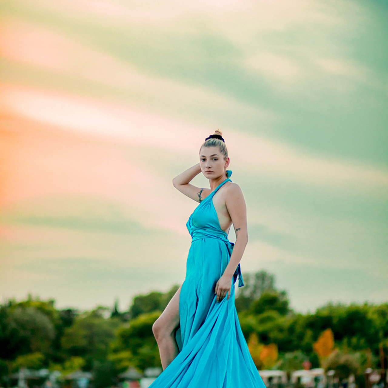 Flying Dress Photo Croatia. Flying Dress Photographer in Croatia, Montenegro, Bosnia, Italy, all EU