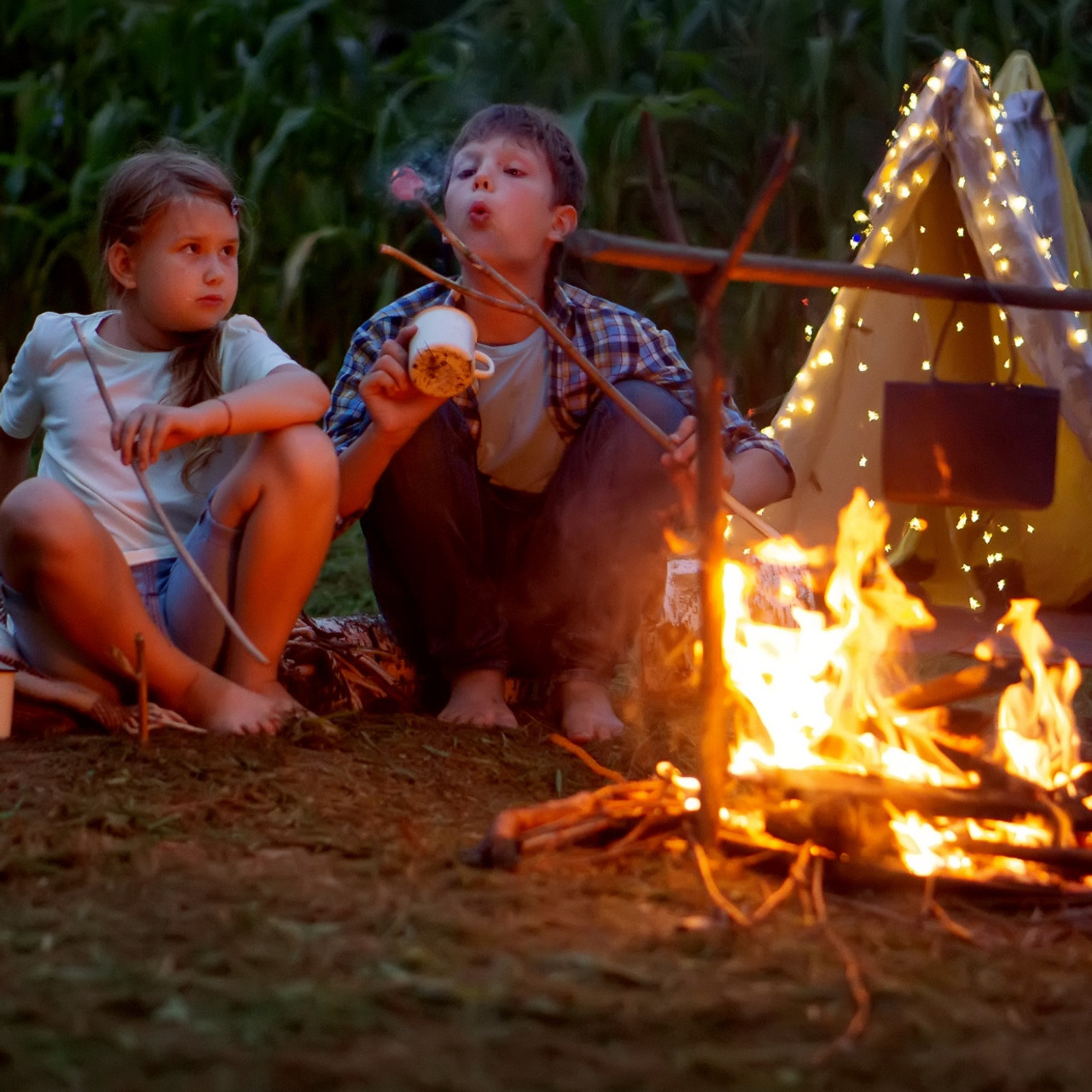 ВЕЧЕР у КОСТРА