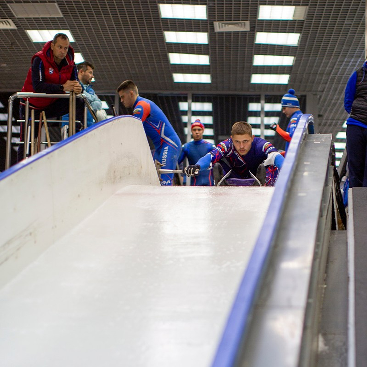 Тренировка «Федерация санного спорта»