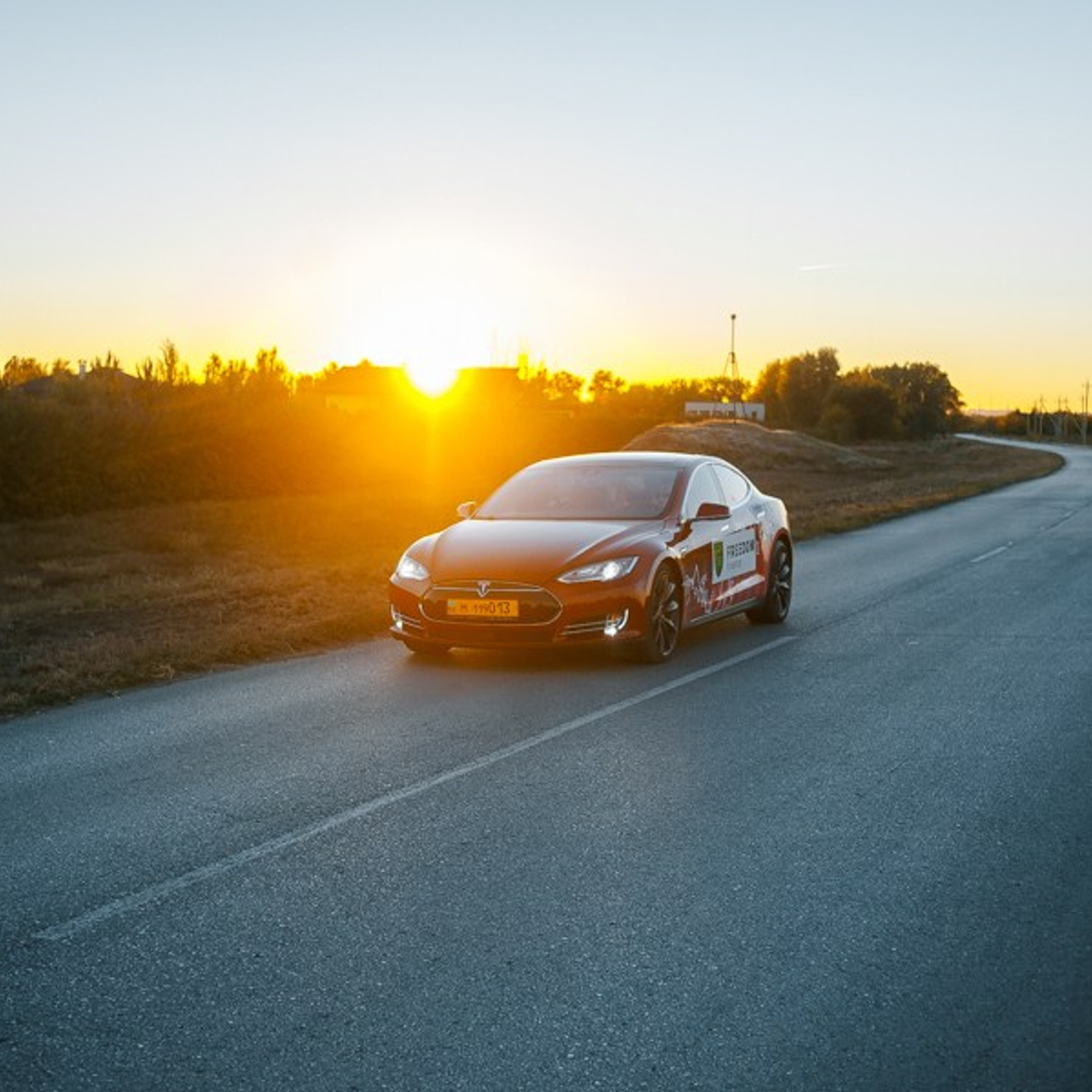 Тест-драйв Tesla