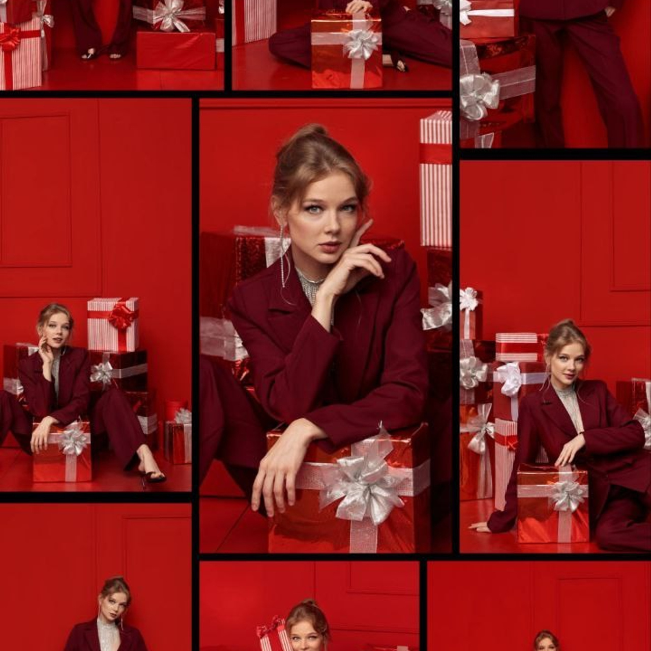 Новогодняя уличная / студийная фотосессия. Фотограф Ижевск / Удмуртия