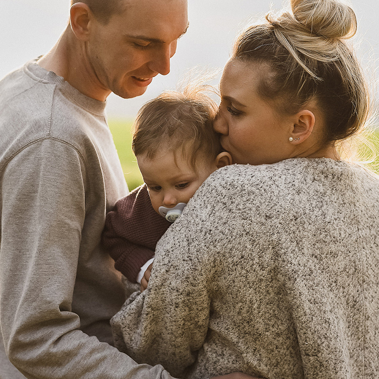 Александра, Игорь и Максимка)