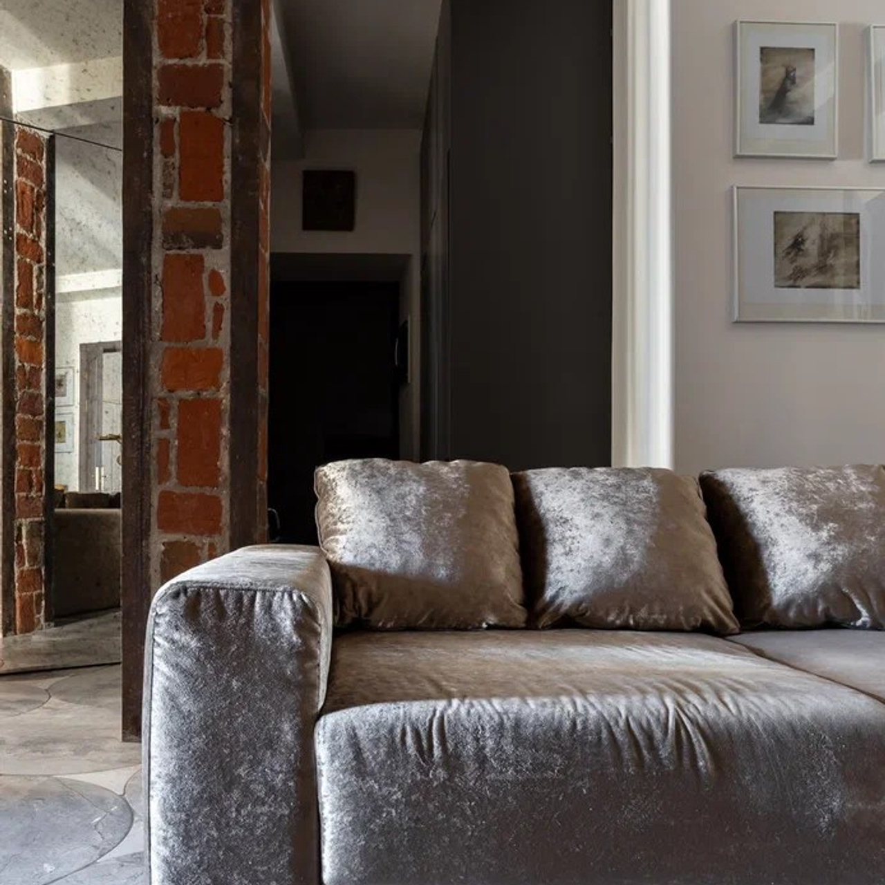 Небольшая квартира с анфиладной планировкой. Главная