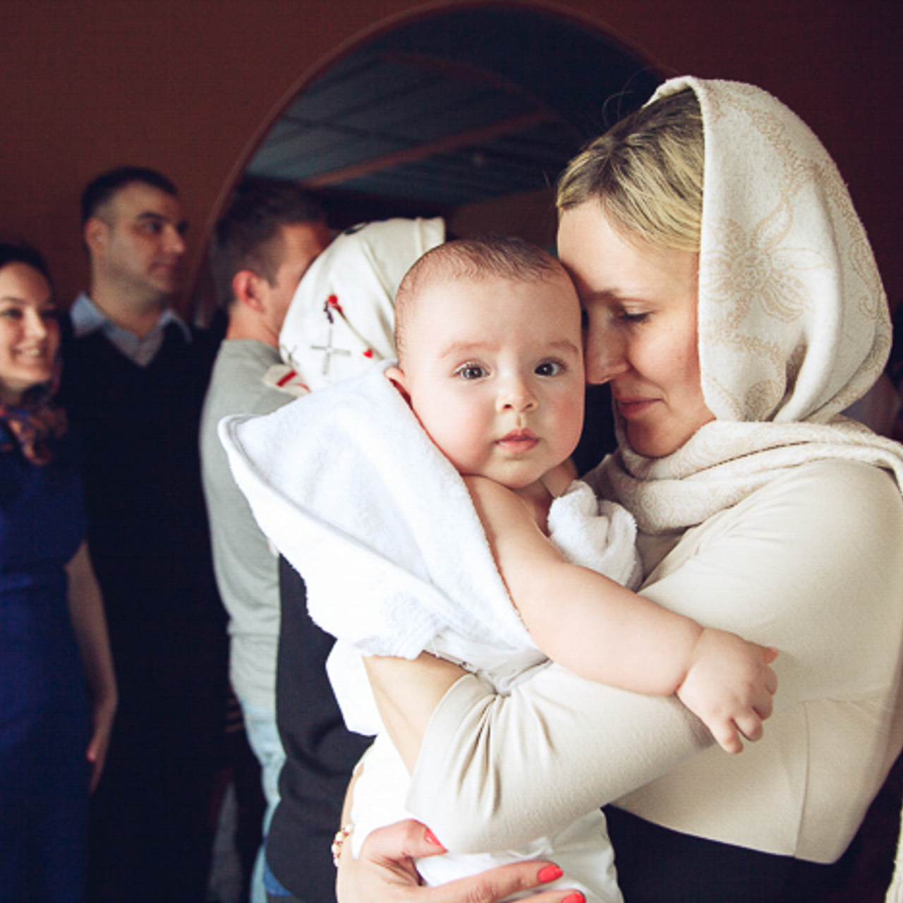 ребенок крещение