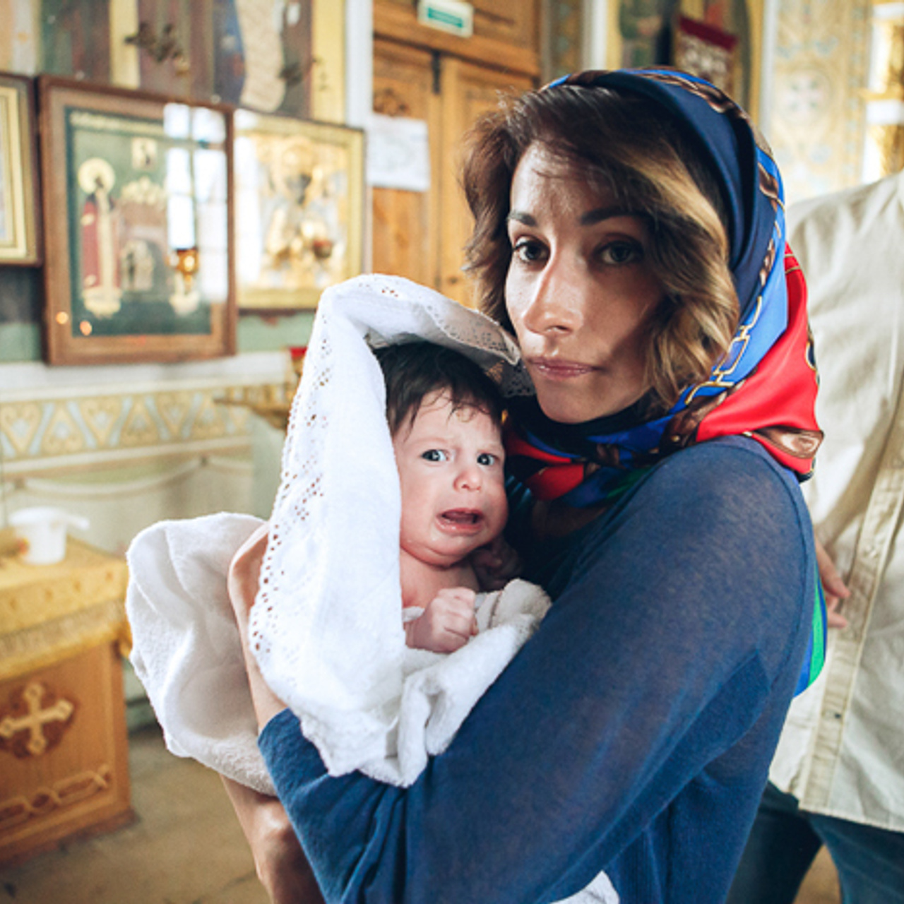 ребенок крещение