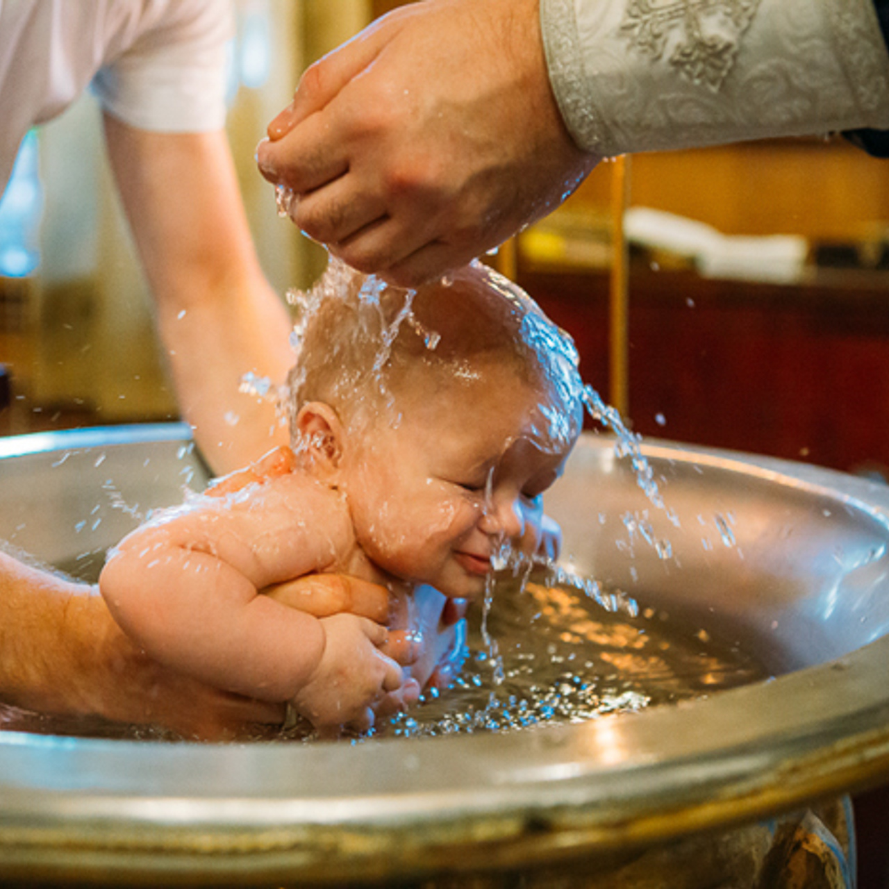 ребенок крещение