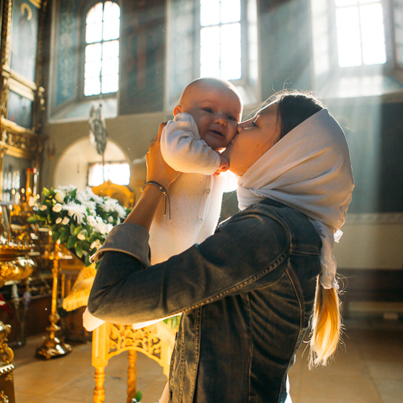 ребенок крещение