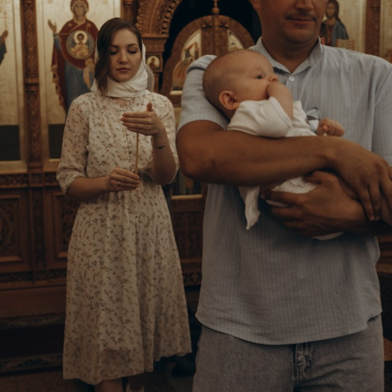 Крещение Богдана. Фотограф Дарья Пудовкина Москва, Московская область