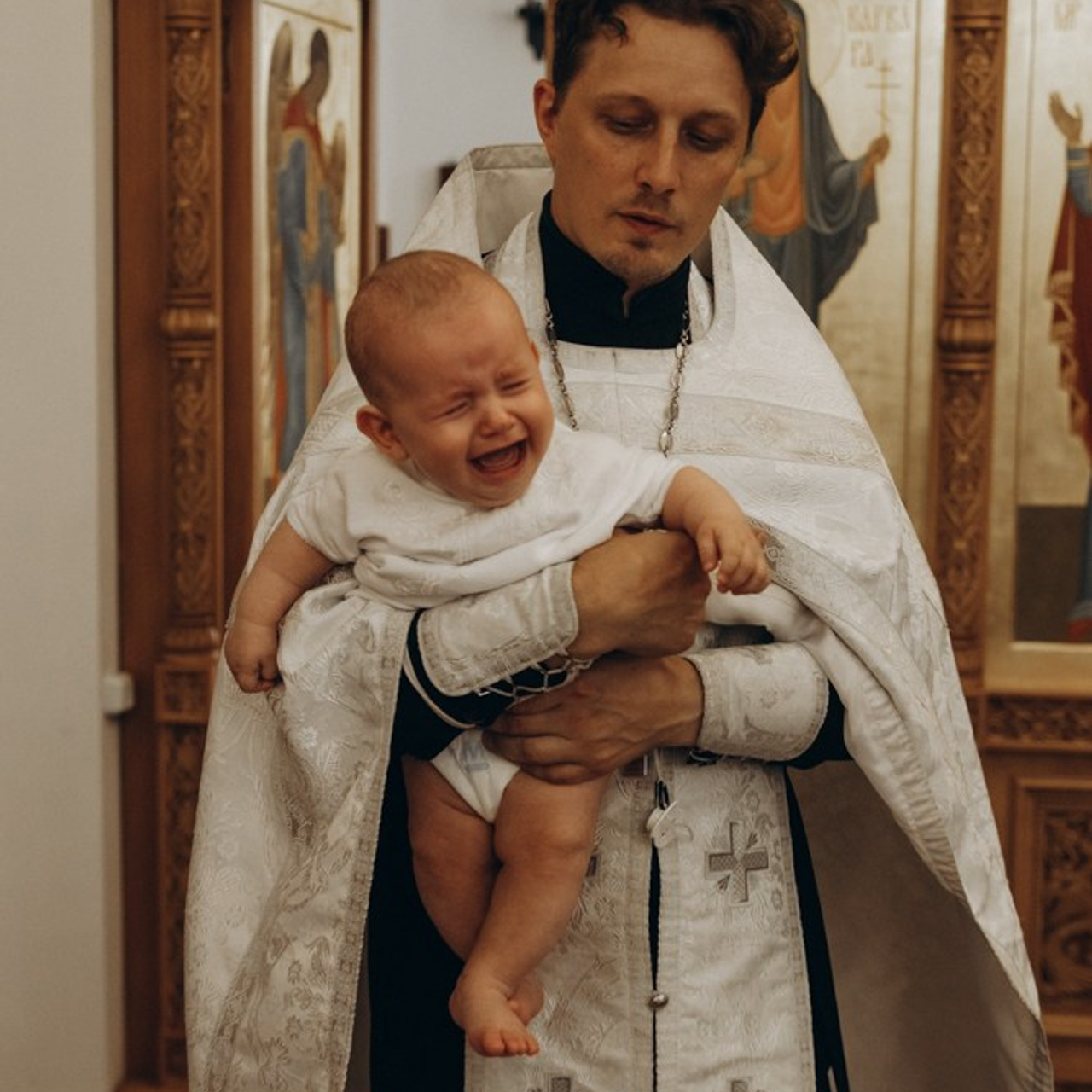 Крещение Богдана. Фотограф Дарья Пудовкина Москва, Московская область