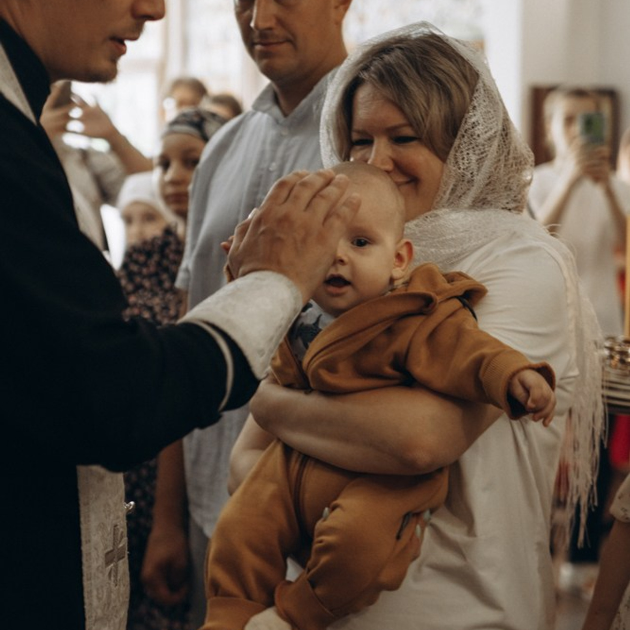Крещение Богдана. Фотограф Дарья Пудовкина Москва, Московская область