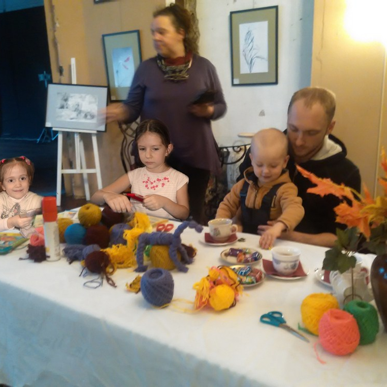 «Из всего можно сделать всё!» мастер-классы с чаепитием. Дом Шрёдера