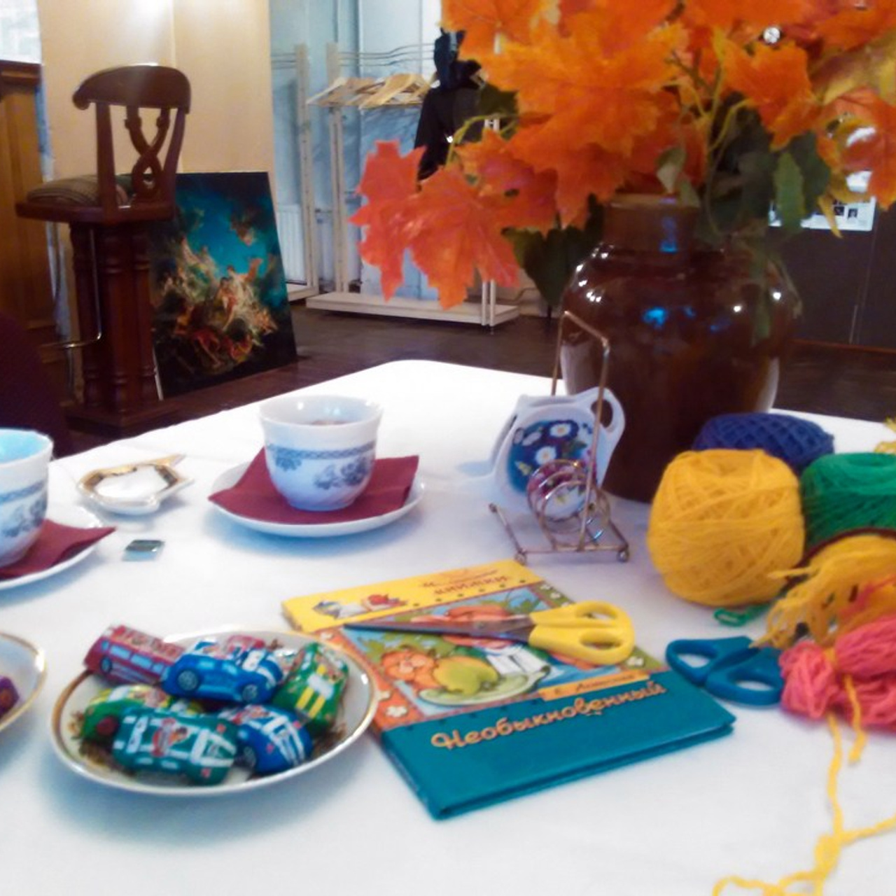 «Из всего можно сделать всё!» мастер-классы с чаепитием. Дом Шрёдера